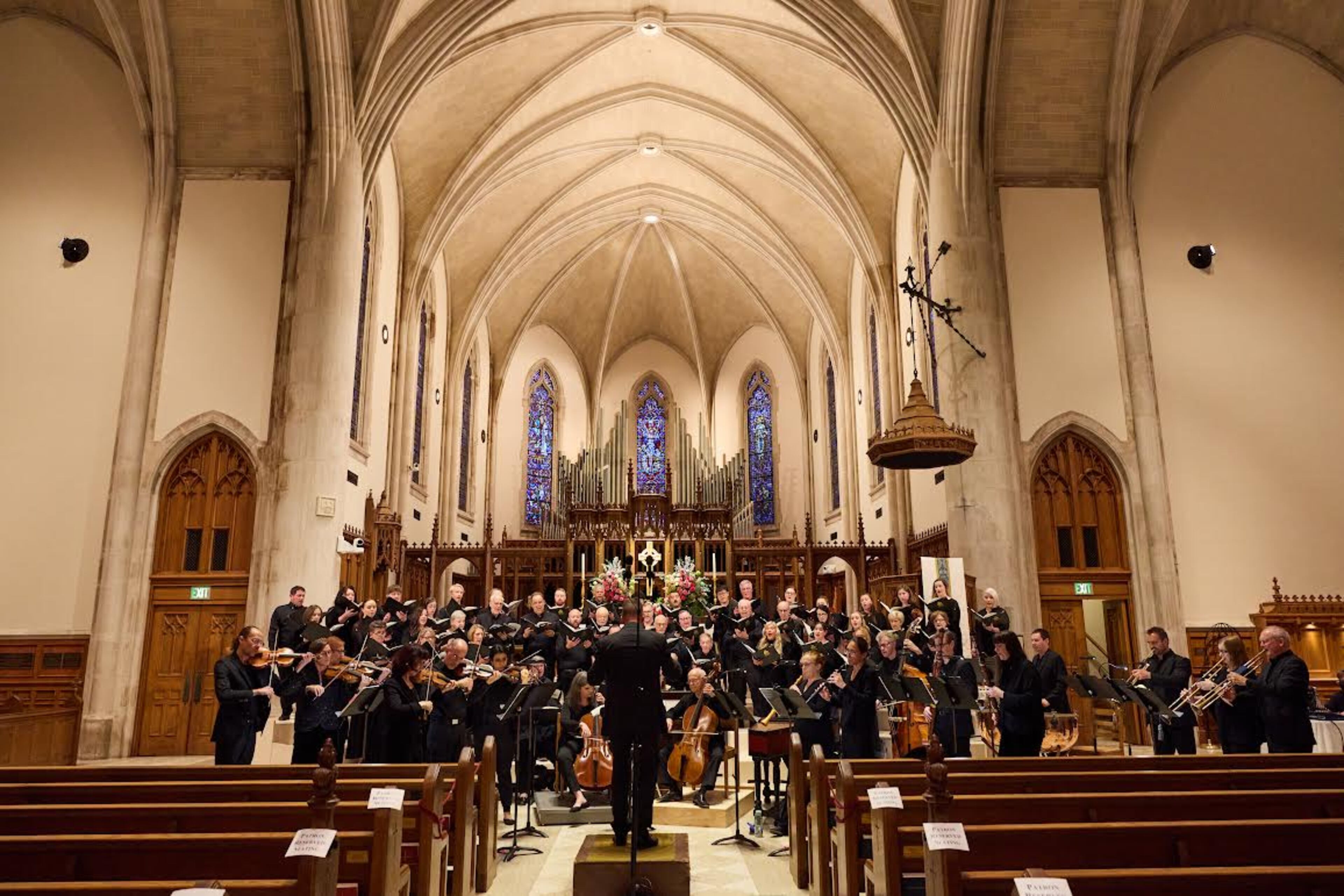 Atlanta Baroque Orchestra at the Cathedral of St. Philip in Buckhead.