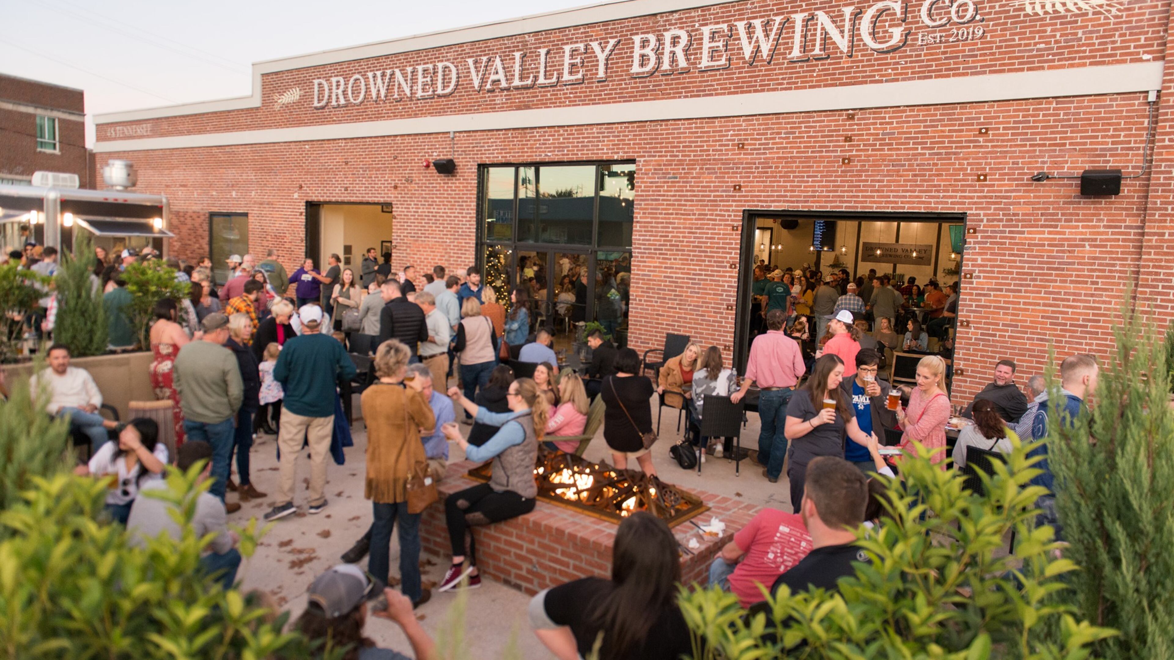 Drowned Valley Brewing Company has live music every weekend,