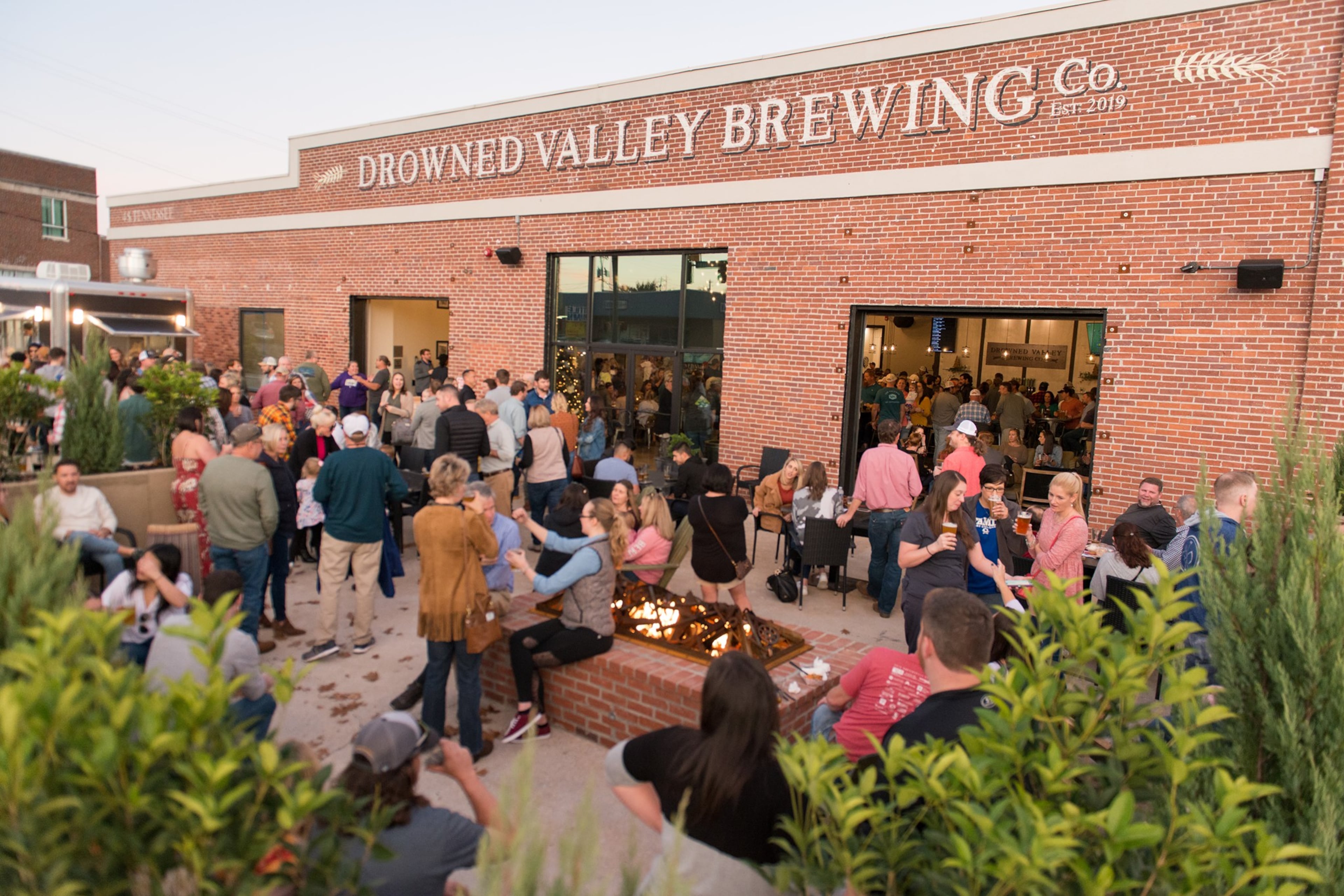 Drowned Valley Brewing Company has live music every weekend,