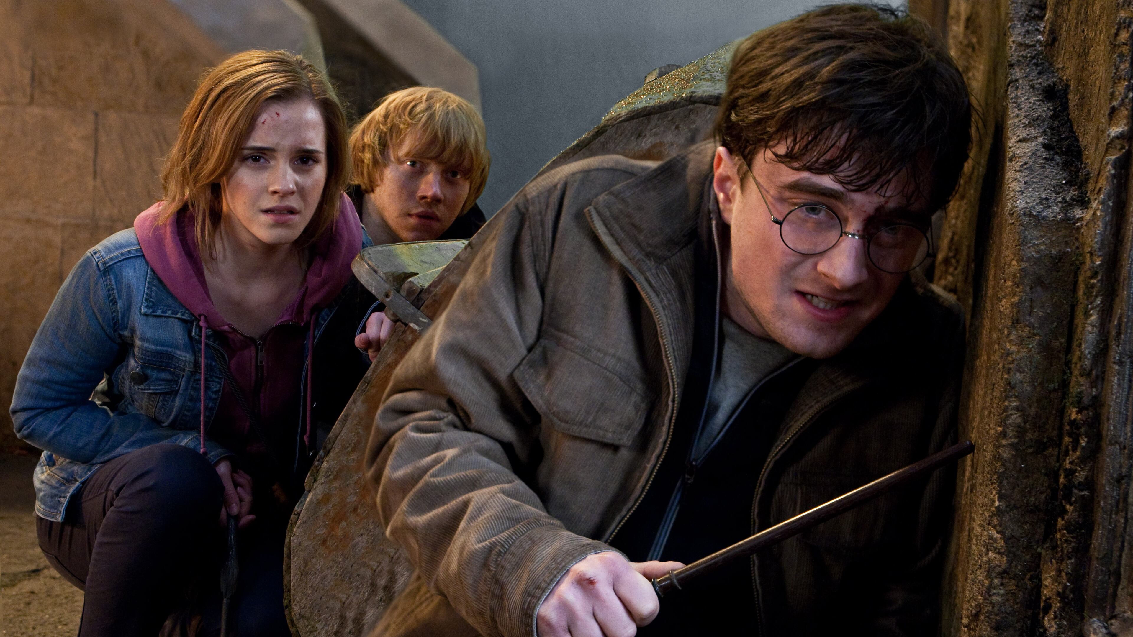 The Harry Potter movies are based on J.K. Rowling’s books.