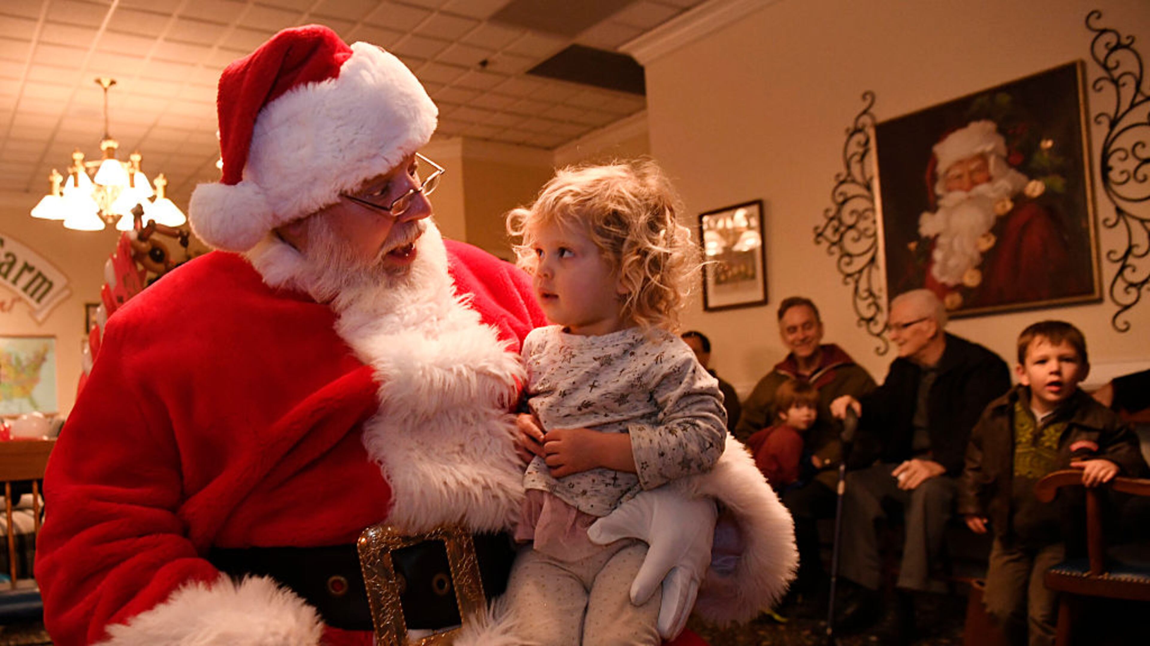 Santa Claus got an unusual request from a 2-year-old in Houston.