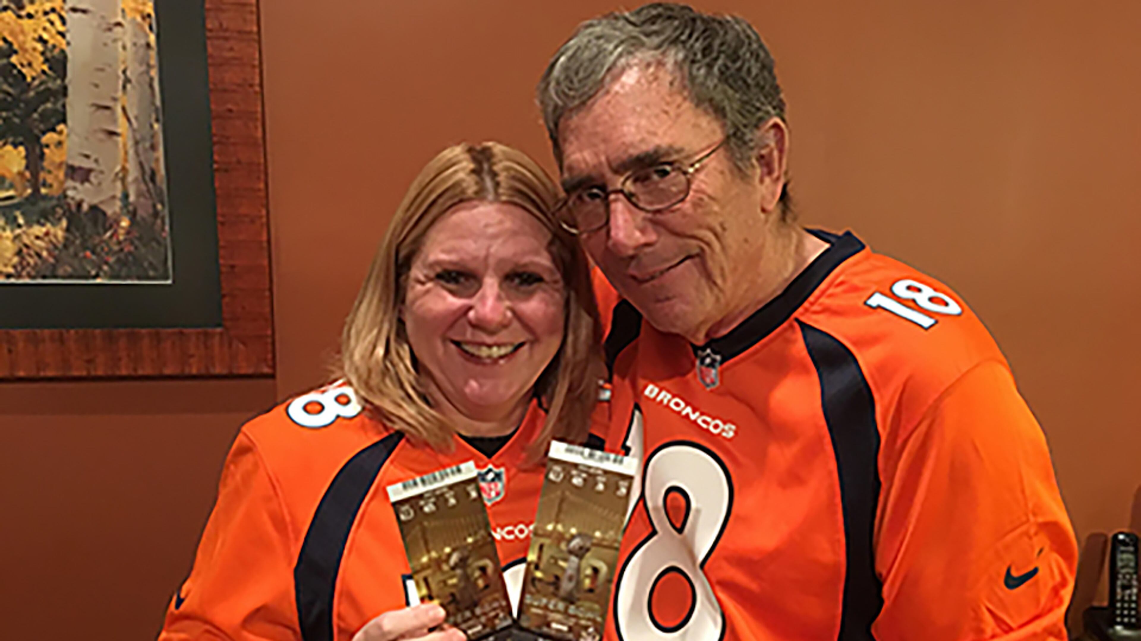 Patrick Finnick, broker and owner of RE/MAX Center, won two tickets to Super Bowl 50 through his company.