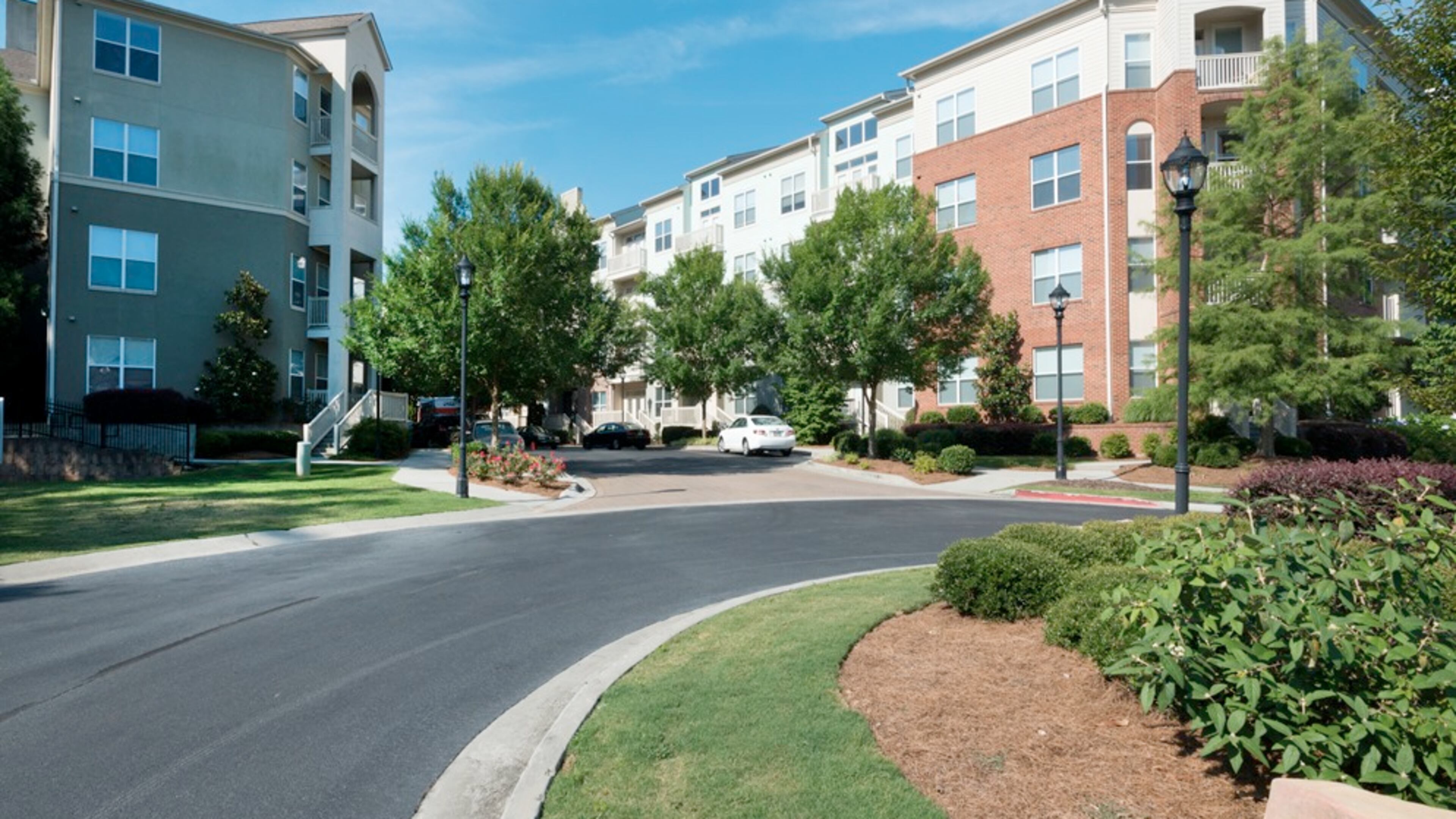 Passco Companies has acquired Two Blocks, a 400-unit apartment community in Dunwoody. (Photo courtesy of Brower Miller + Cole)