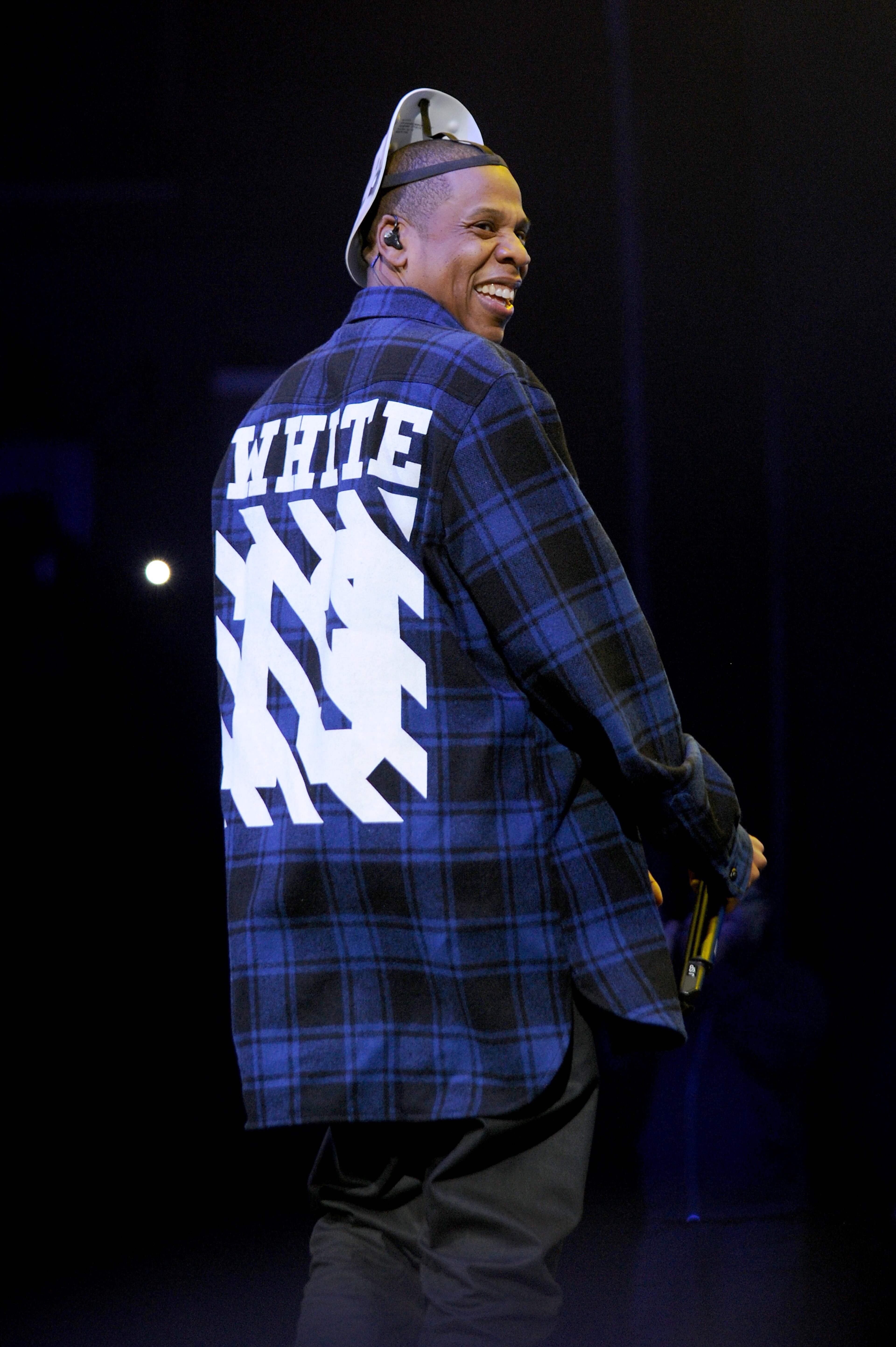 NEW YORK, NY - OCTOBER 30: Rapper Jay-Z performs on stage at Power 105.1's Powerhouse 2014 at Barclays Center of Brooklyn on October 30, 2014 in New York City. (Photo by Bryan Bedder/Getty Images for Power 105.1)