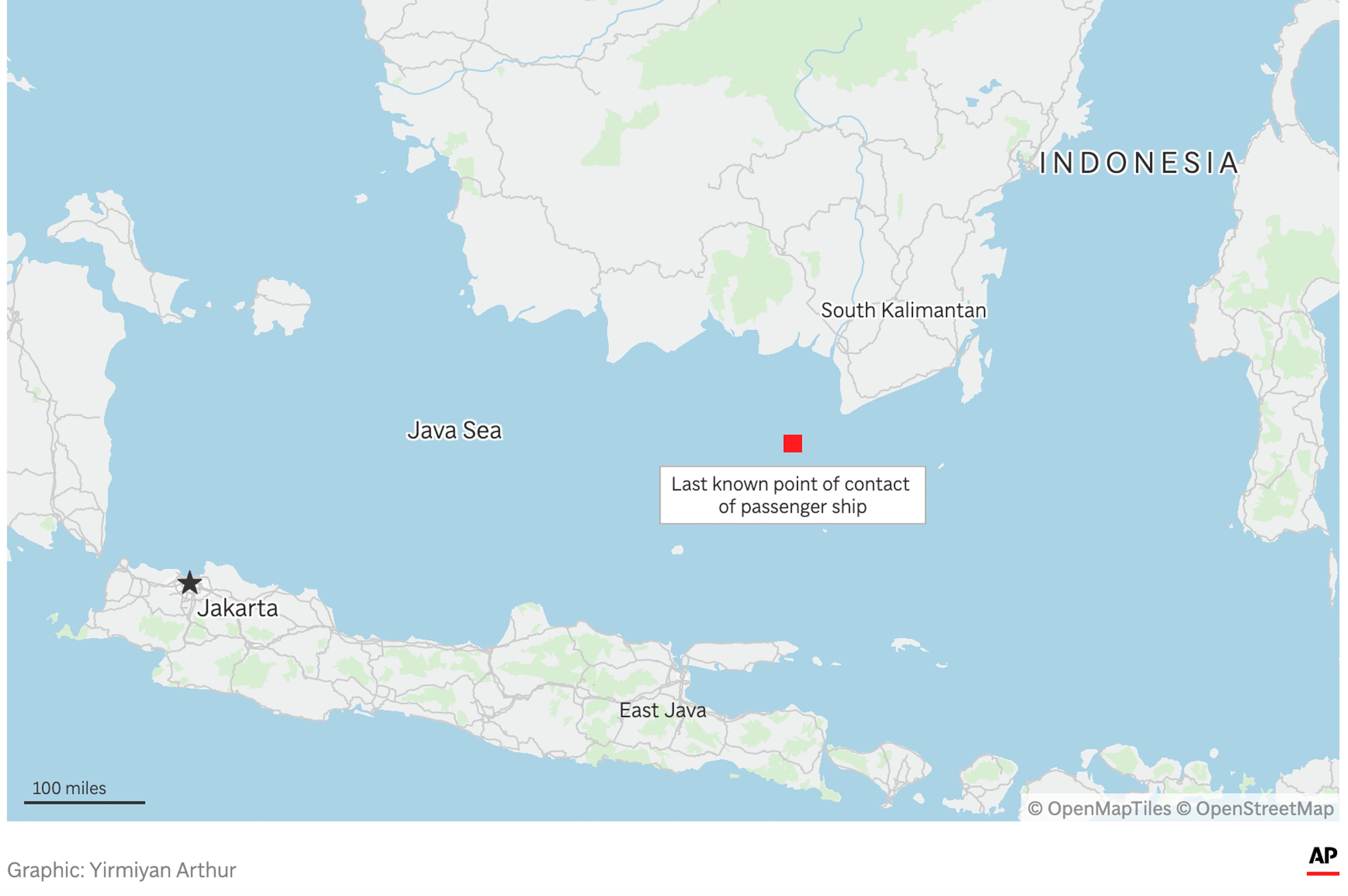 Indonesia-Passenger-Ship-Map