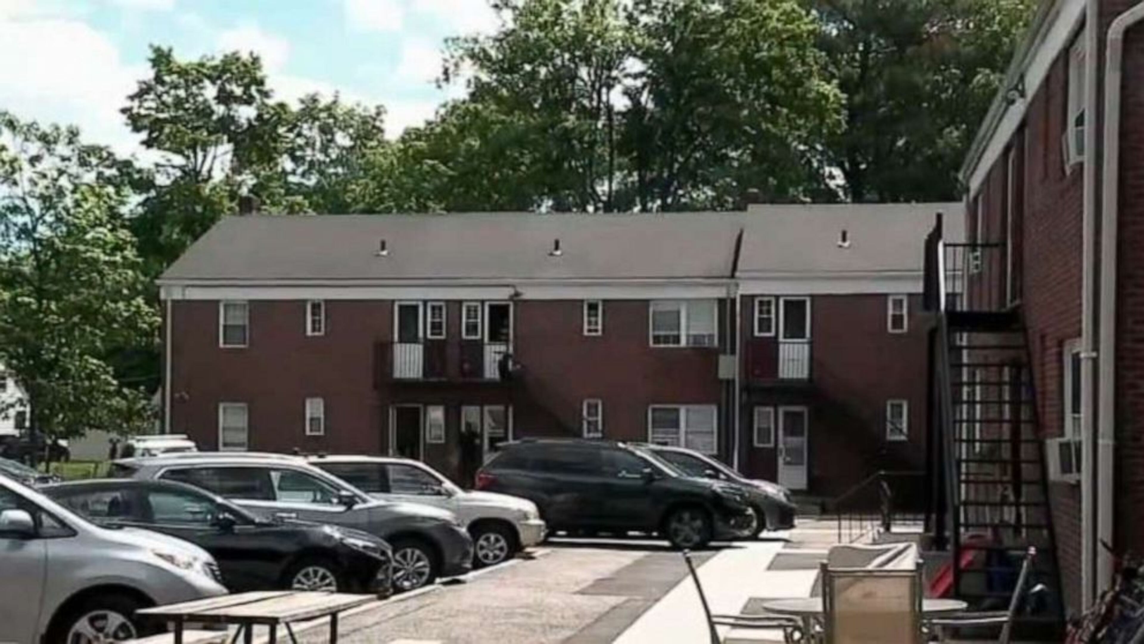A 5-year-old child found wandering alone at a New Jersey apartment complex in the middle of the night Tuesday led police to the body of his slain mother. Someone at the complex on Knickerbocker Road in Dumont called 911 around 12:20 a.m. Tuesday and told police they saw a small child wandering alone through the courtyard.