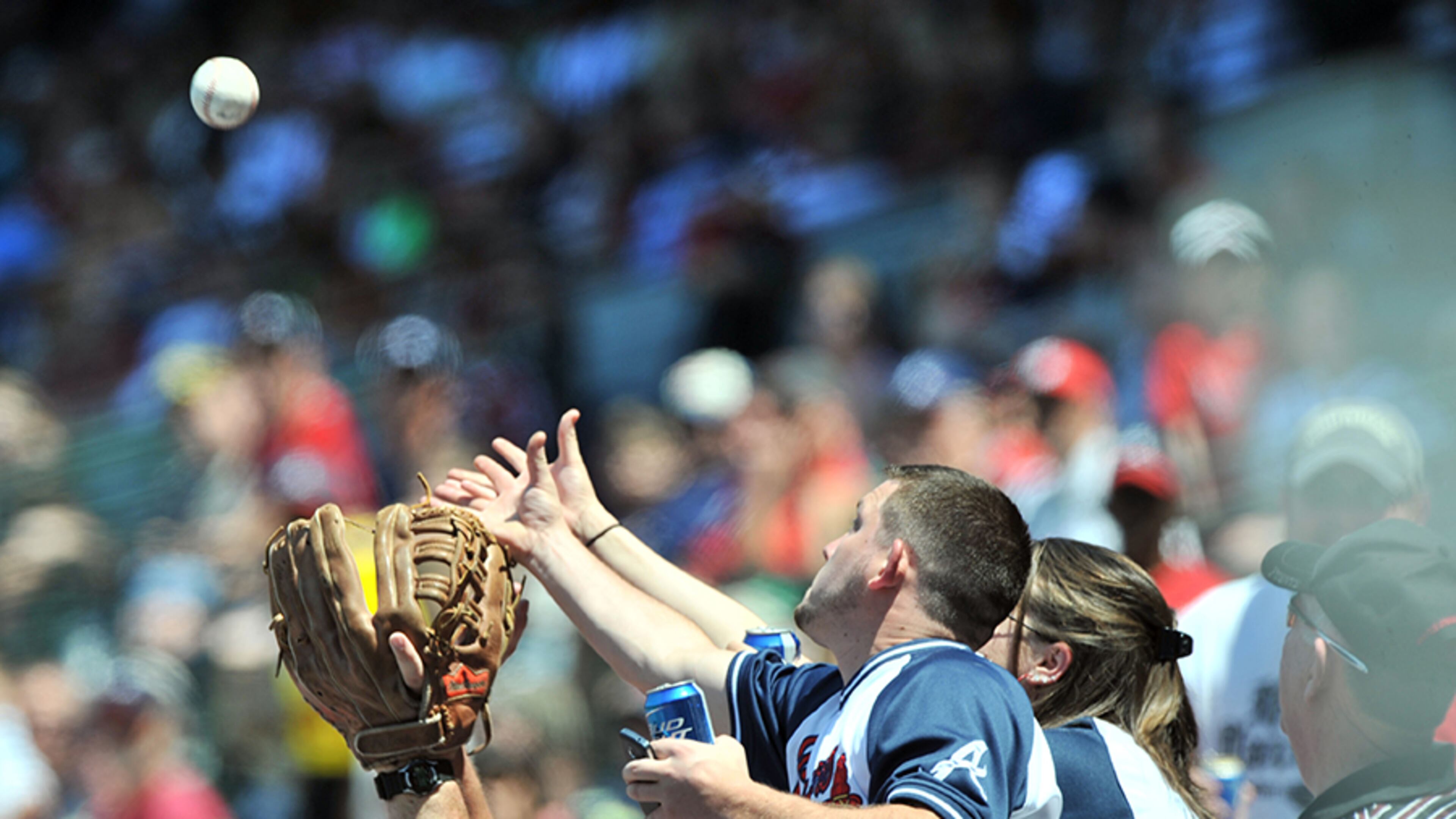 The Atlanta Braves have argued in court filings that spectators know they’re assuming some risk, and many opt for field-level seats for the very reason that a foul or tossed ball might come their way.