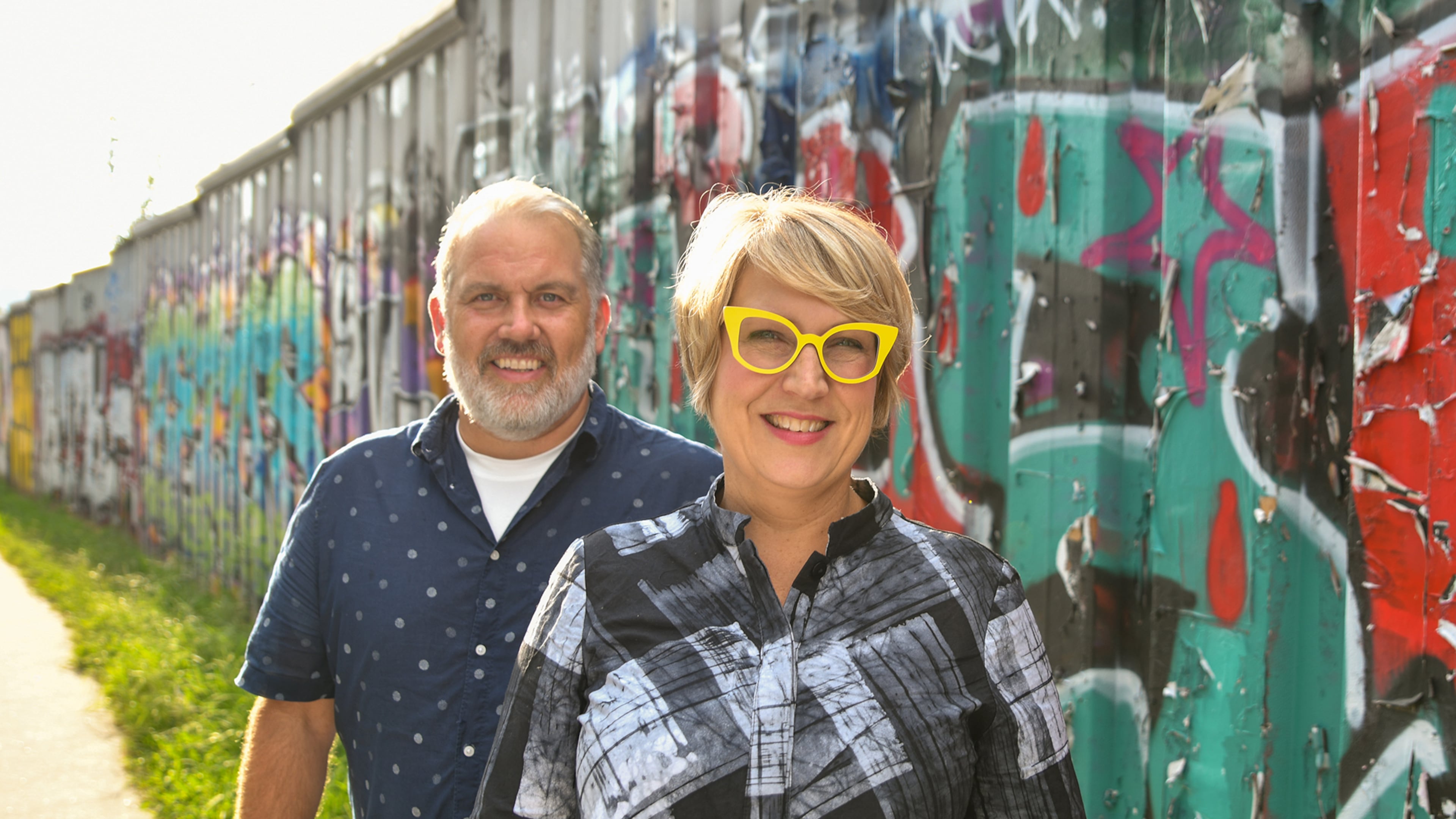 Jan Berry Baker and Stuart Gerber are co-artistic directors of Bent Frequency.
(Courtesy of Steve Eberhardt)