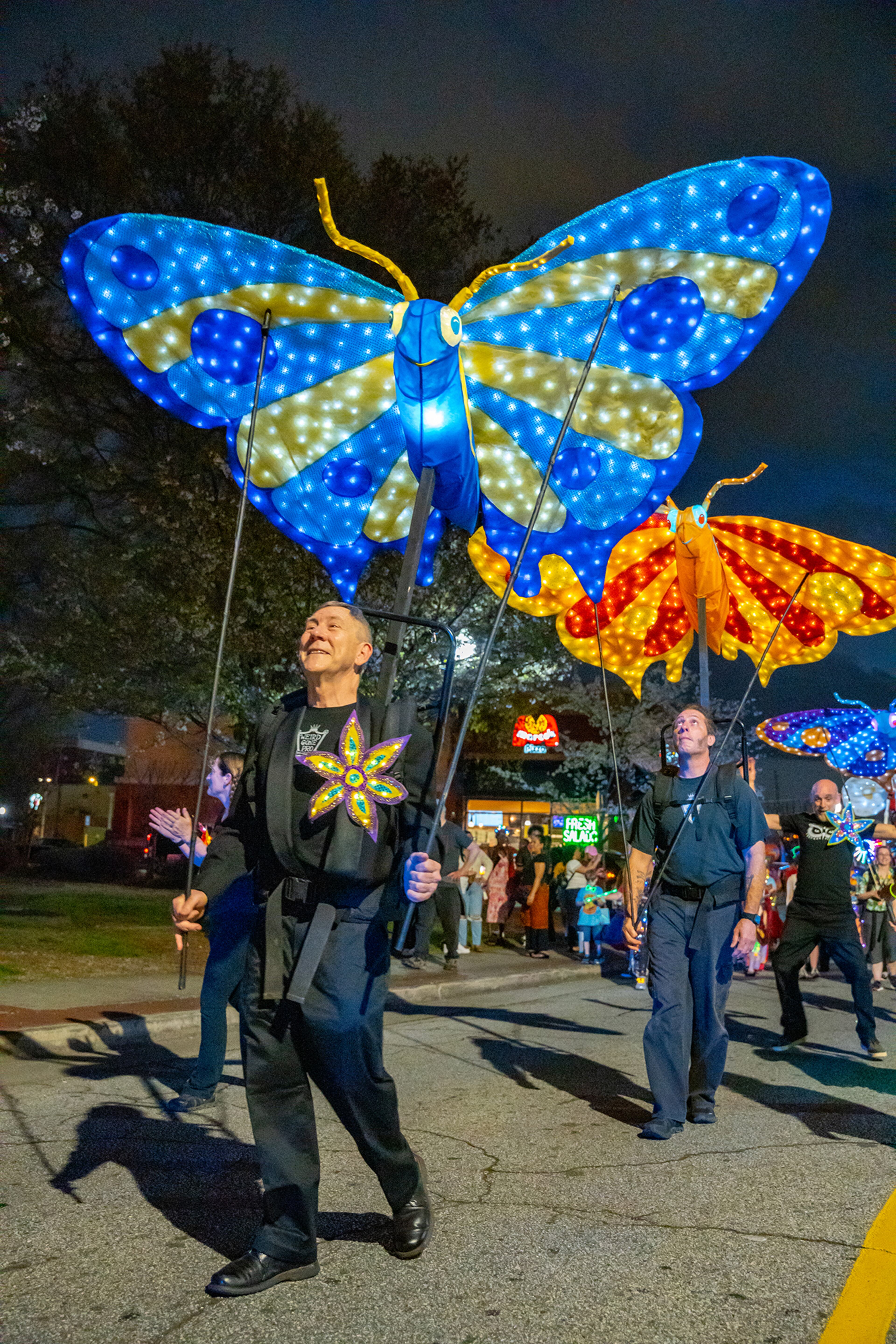 The Hapeville Butterfly Lantern Parade, on March 23, will be as colorful as it is fun to watch.
(Courtesy of The ATL Airport District)