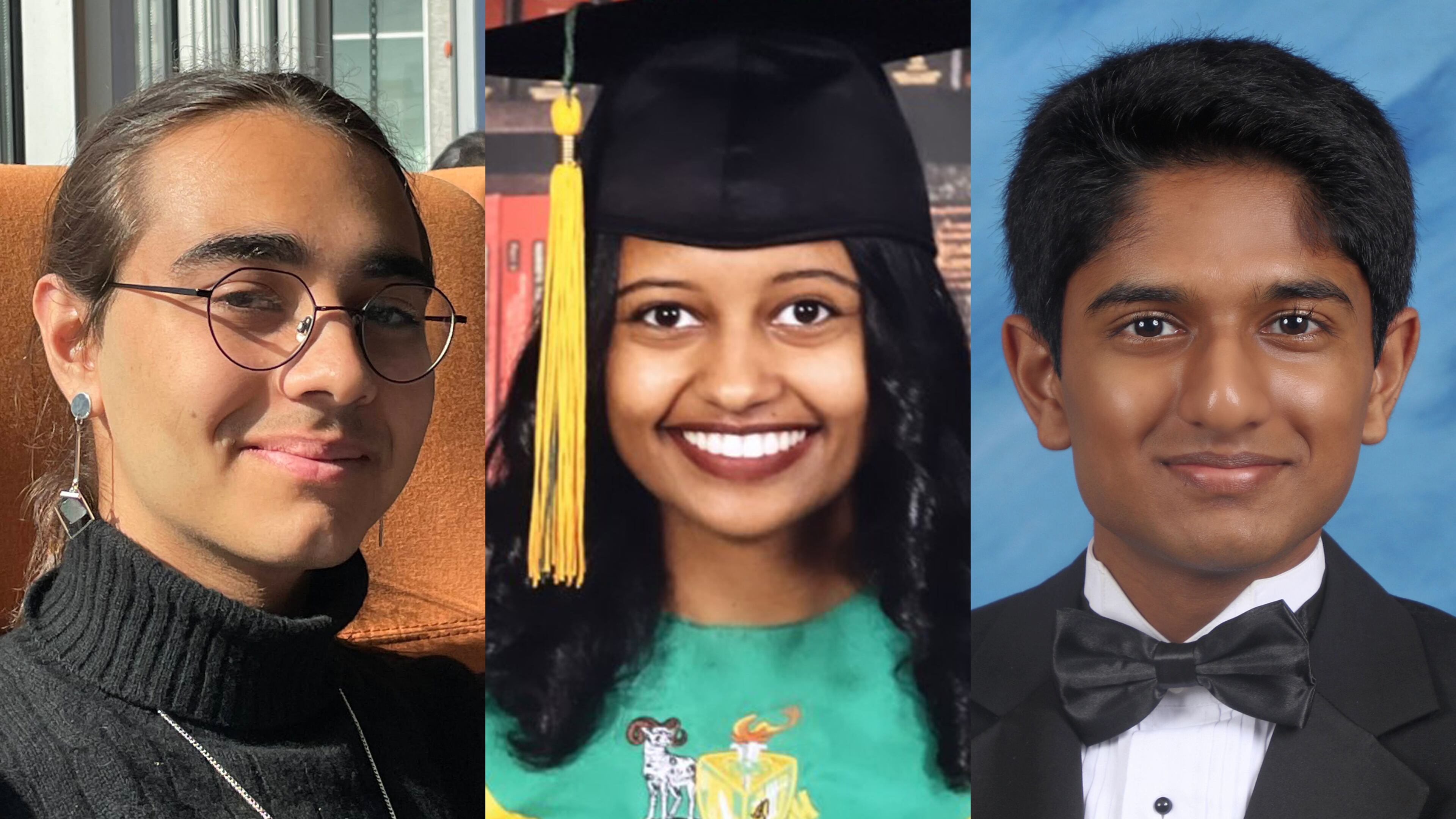 Milan Capoor, Meron Ayecheh and Rahul Gudapati are 2022 valedictorians.