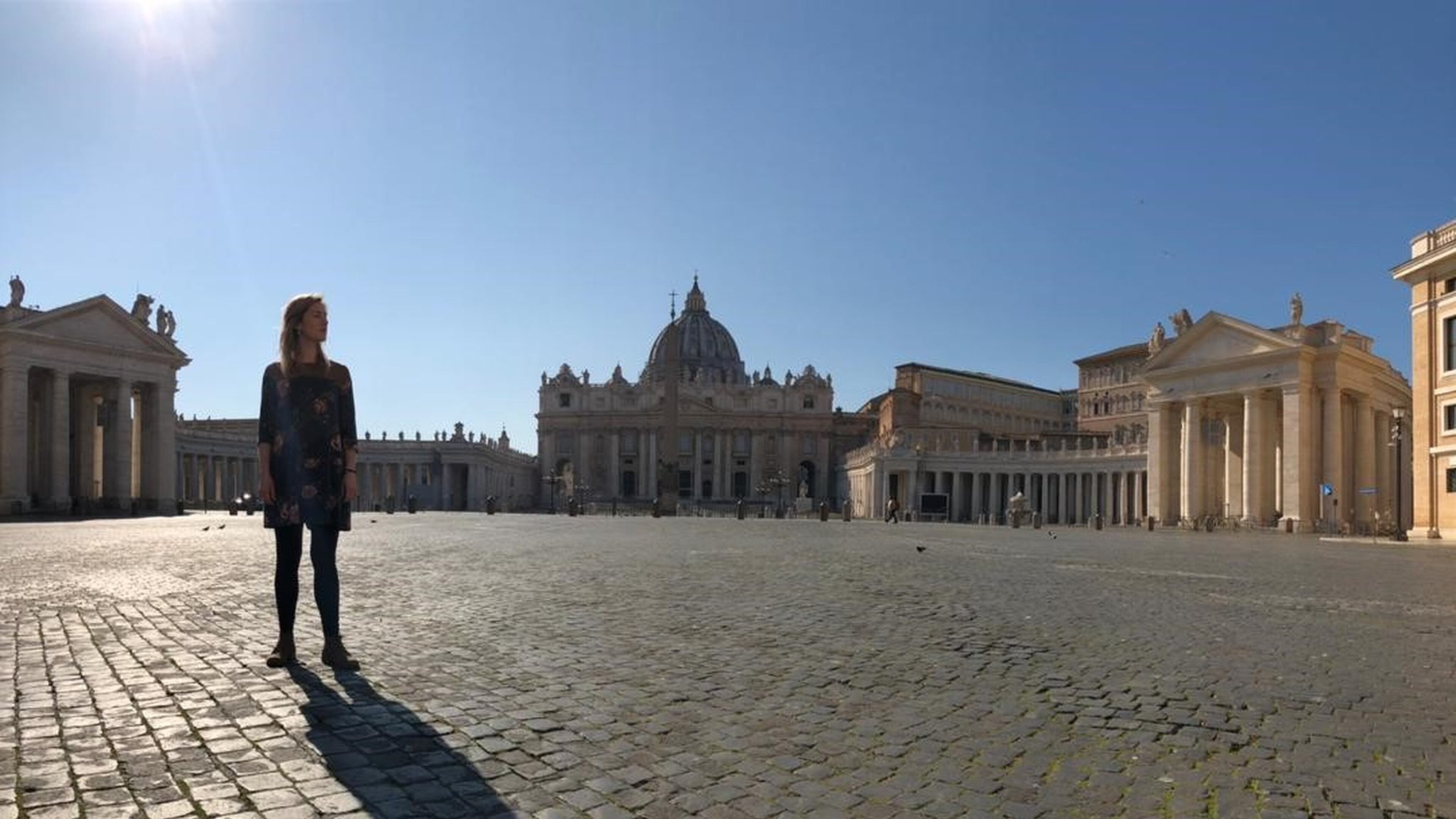Melissa Nicole Butz in Rome, Italy.