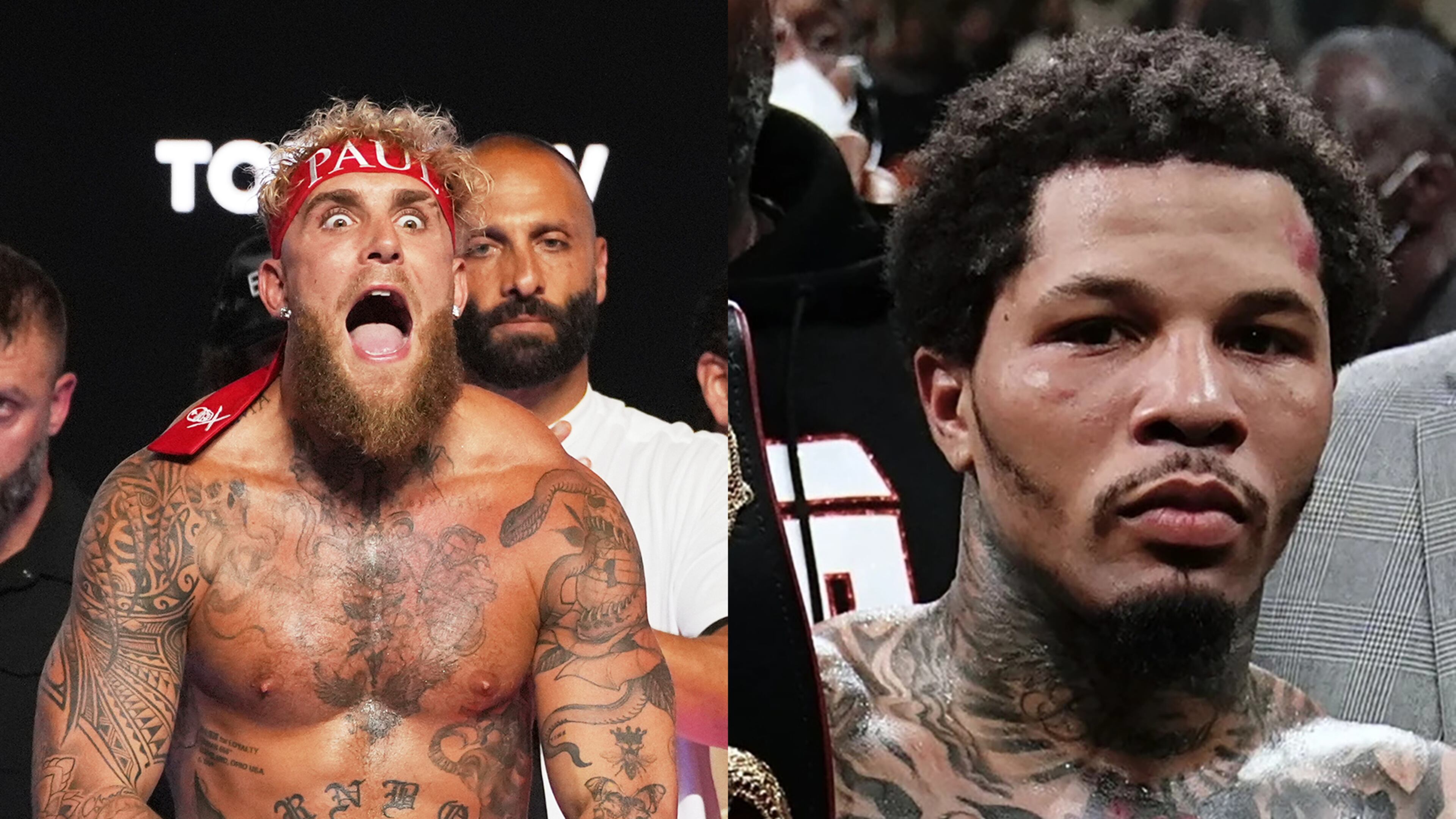 Jake Paul will box Gervonta "Tank" Davis at Miami’s Kaseya Center rather than at Atlanta's State Farm Arena for a live Netflix special event. (AP)