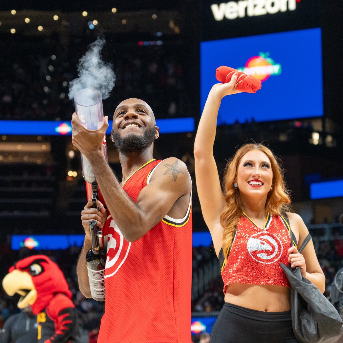 Fan Freebies Atlanta Hawks dancer Calvin Brown reflects on experiences as he leaves team