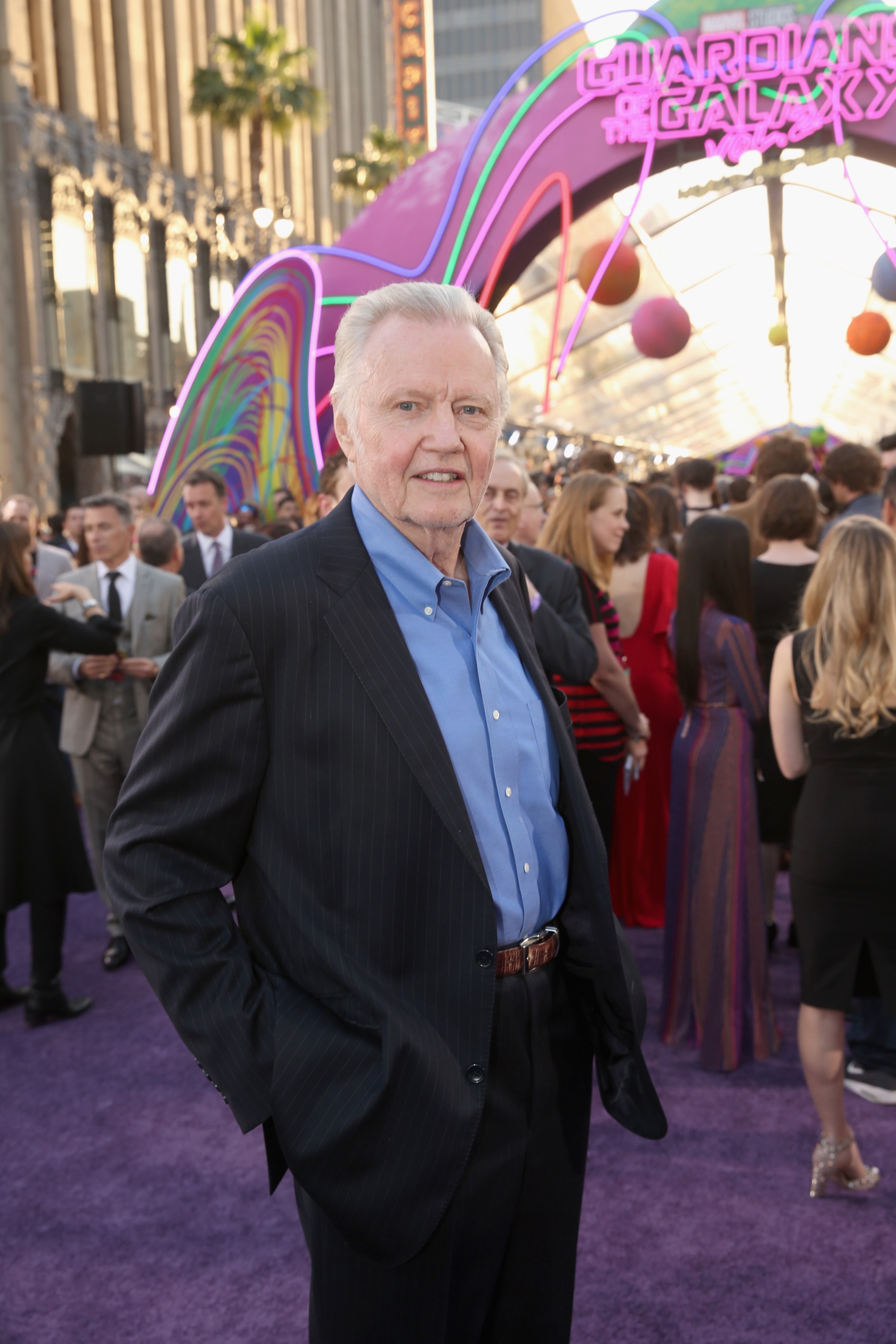 HOLLYWOOD, CA - APRIL 19: Actor Jon Voight at The World Premiere of Marvel Studios ÂGuardians of the Galaxy Vol. 2. at Dolby Theatre in Hollywood, CA April 19th, 2017 (Photo by Jesse Grant/Getty Images for Disney)
