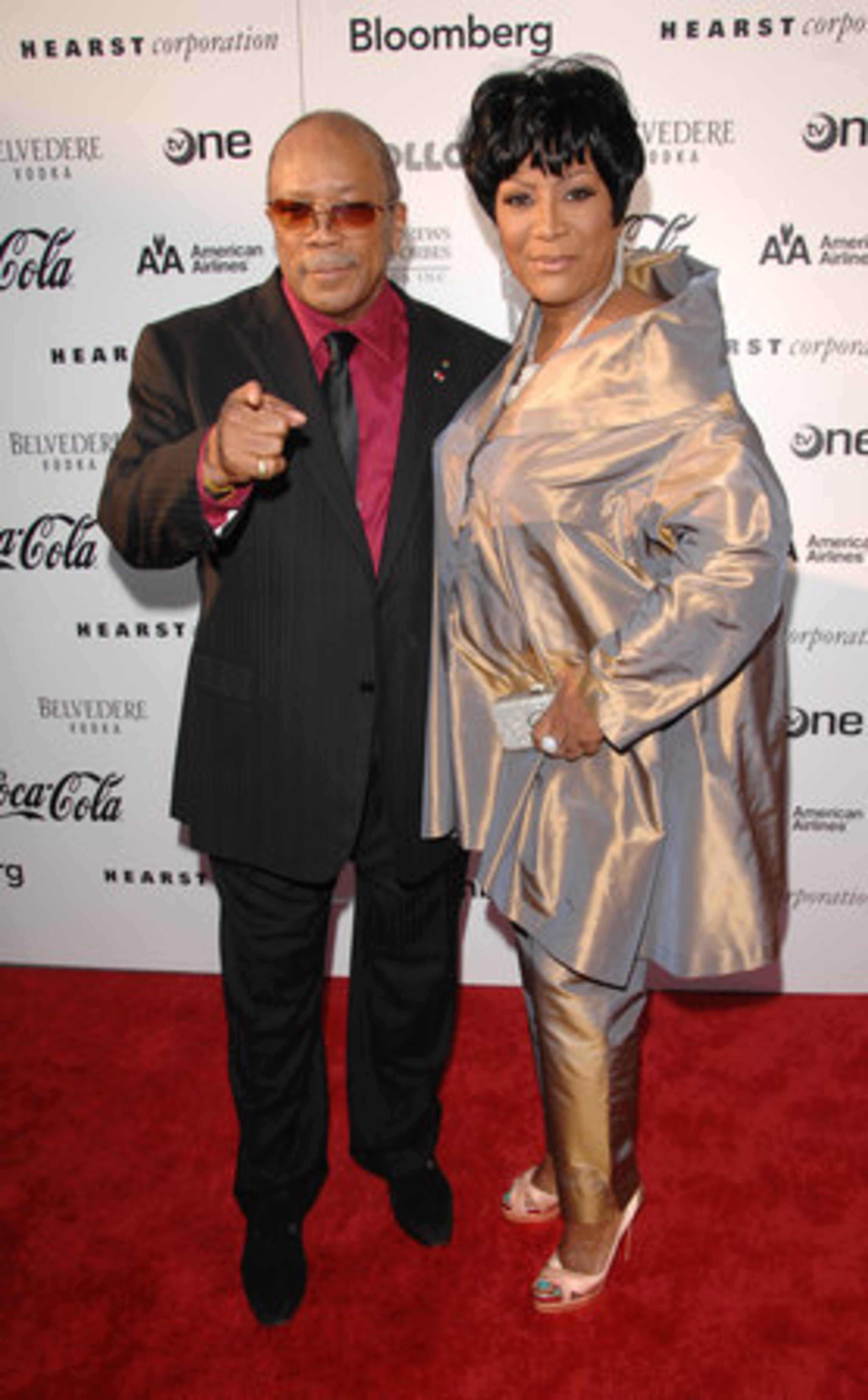 QUINCY JONES and Patti Labelle were inducted into the Apollo Theater Hall of Fame.