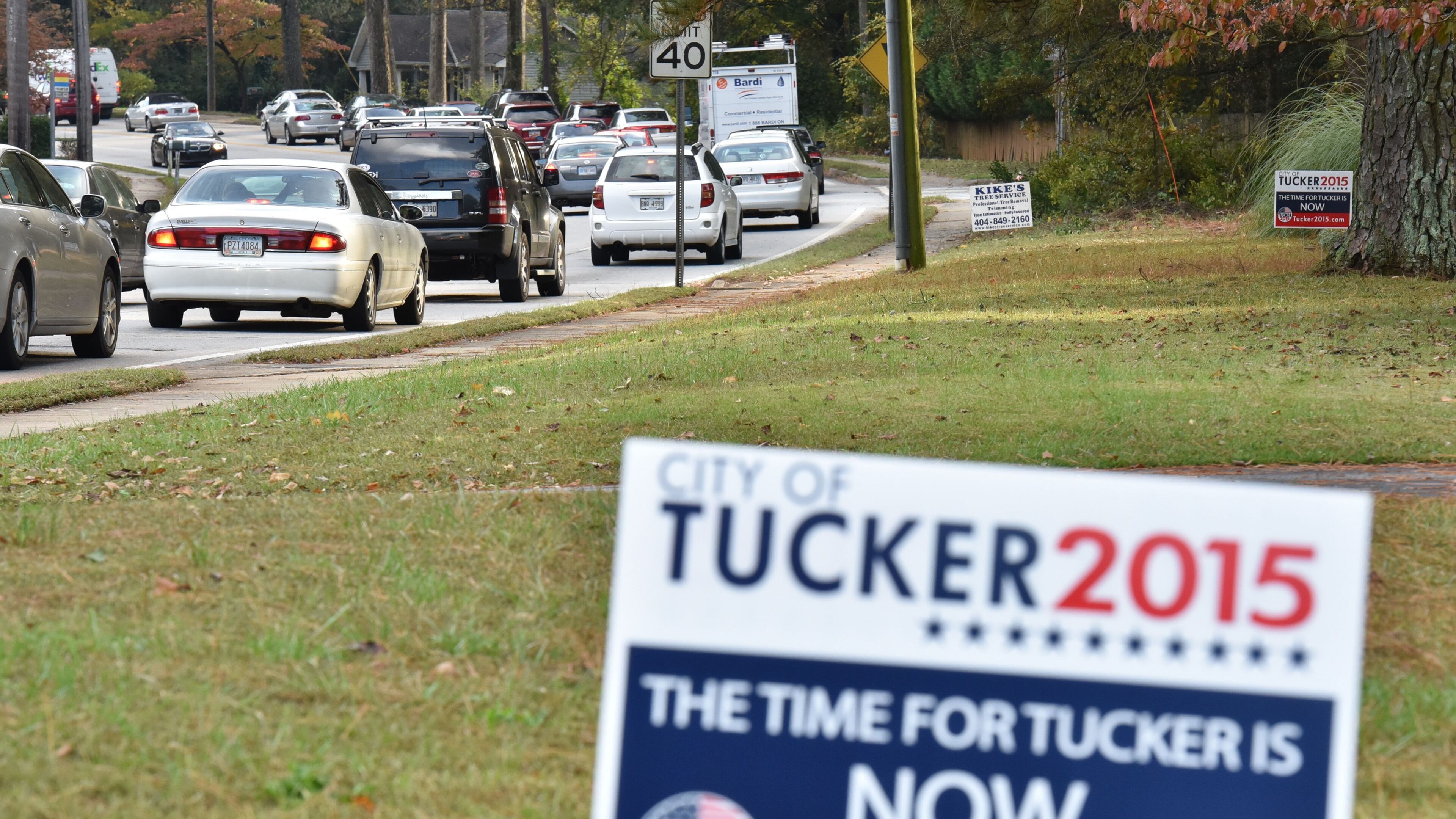 The city of Tucker will incorporate next year after voters approved its creation during a Nov. 3 referendum. HYOSUB SHIN / HSHIN@AJC.COM