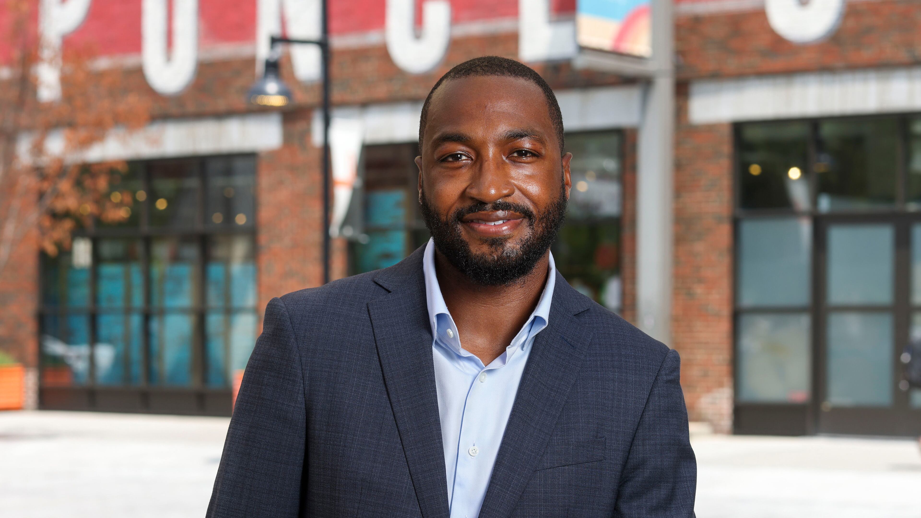 Quentin Fulks, the principal deputy campaign manager for President Joe Biden’s reelection bid, is a native Georgian, and he talked about the state's importance in the upcoming election during an interview with Tia Mitchell for "Politically Georgia." (Jason Getz/The Atlanta Journal-Constitution/TNS)