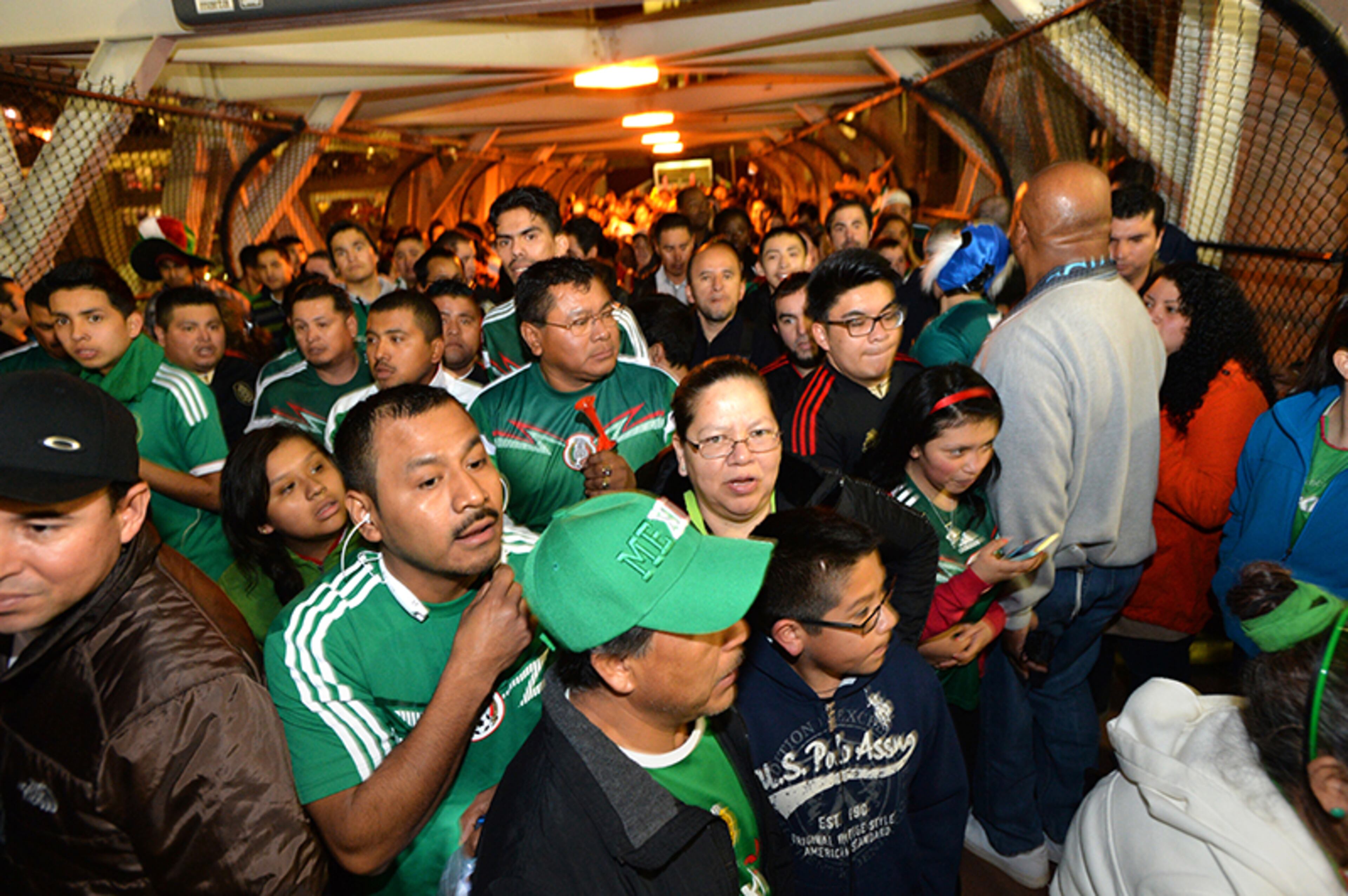 More than 60,000 fans fill the Georgia Dome Wednesday for soccer friendly between World Cup contenders Mexico and Nigeria.