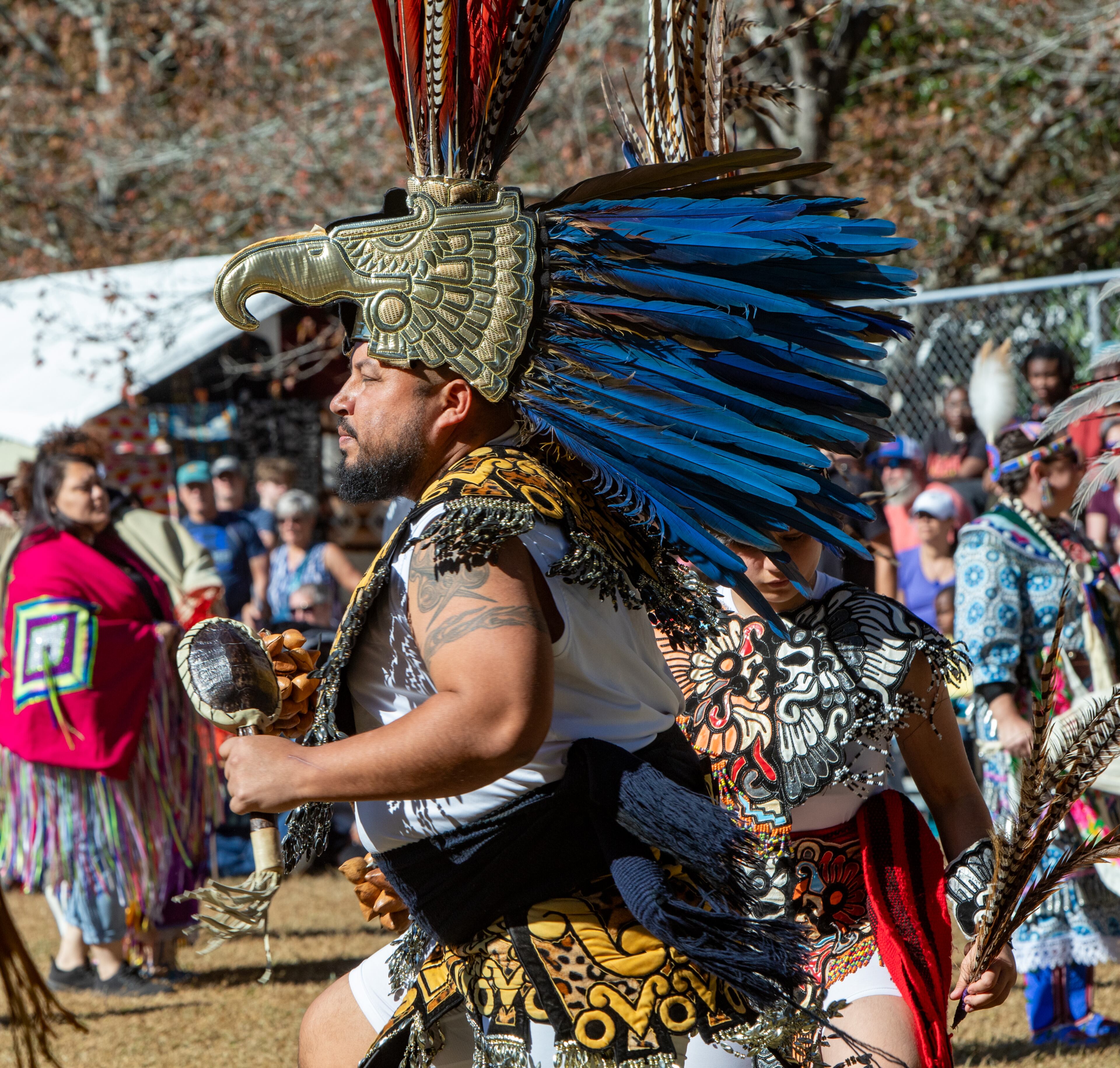 The annual Native American Pow Wow and Festival will showcase cultural activities at Stone Mountain Park on Thursday, Oct. 29-Sunday, Nov. 1. (Jenni Girtman for The Atlanta Journal-Constitution)