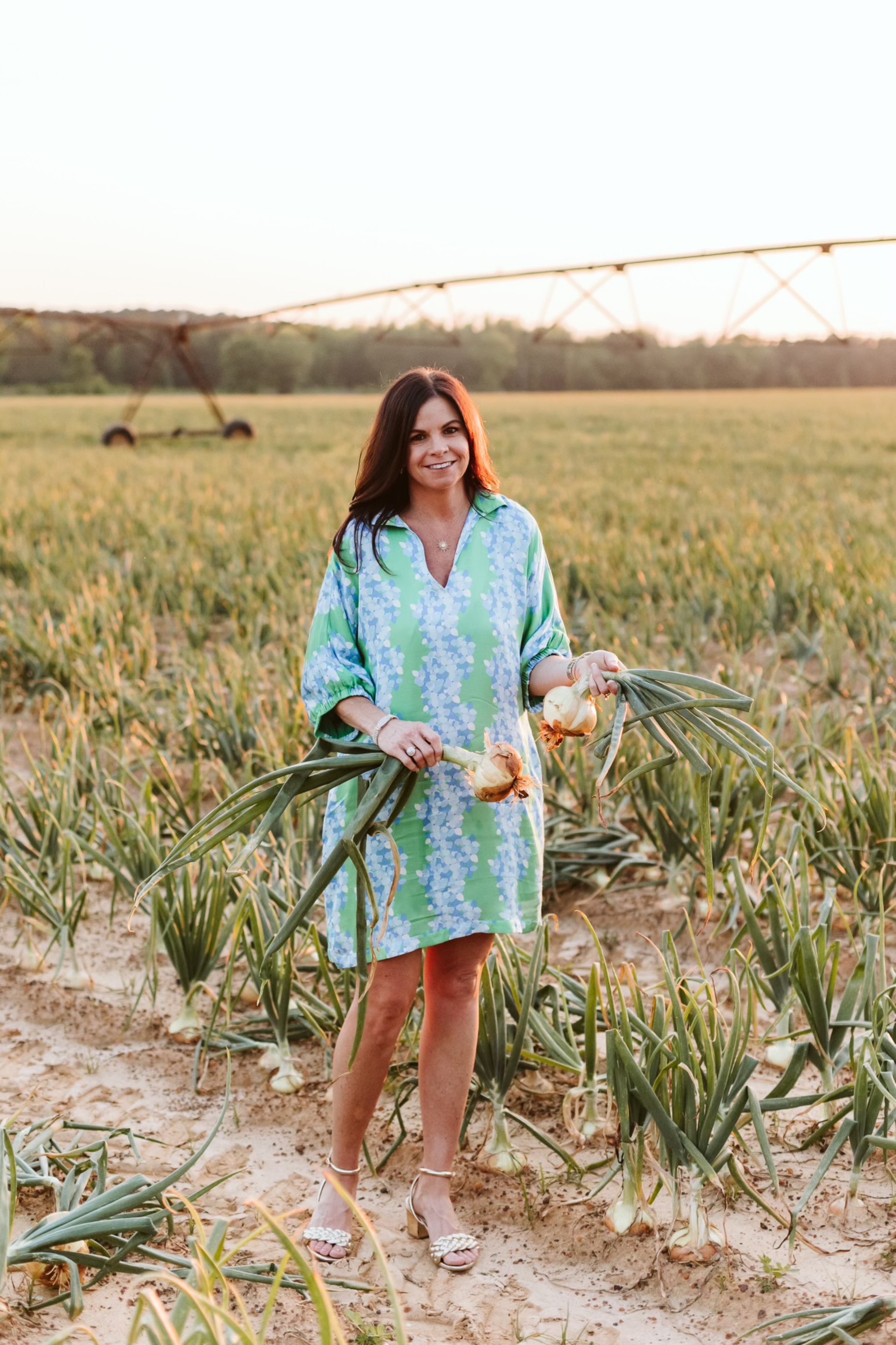 Tina Collins founded Vidalia Sweet Produce to market all manner of sweet onions to retailers across North America. (Courtesy of Collins Family Farms)