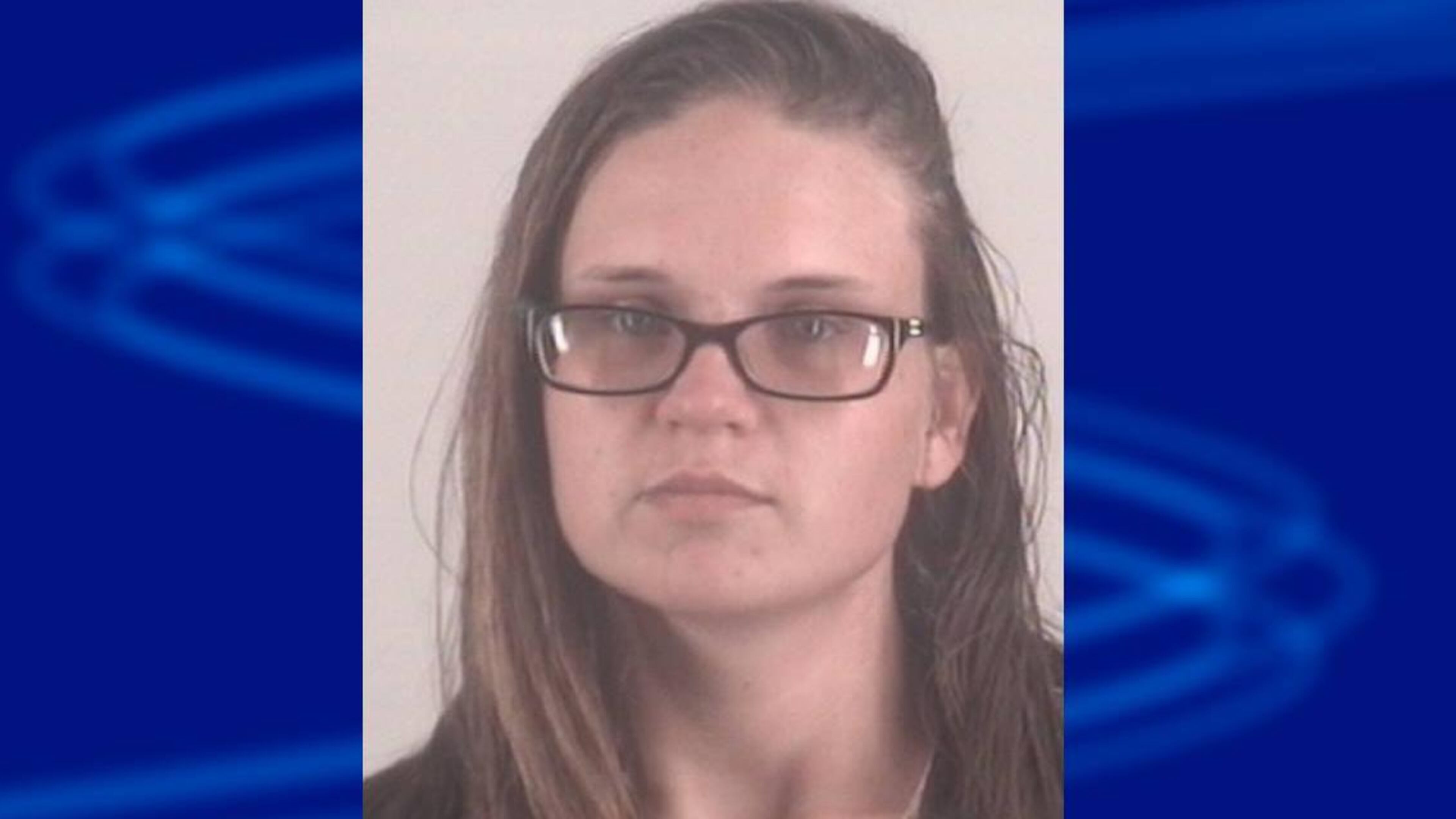 Shelby Leigh Sanders was arrested Monday afternoon in Blue Mound, Texas.