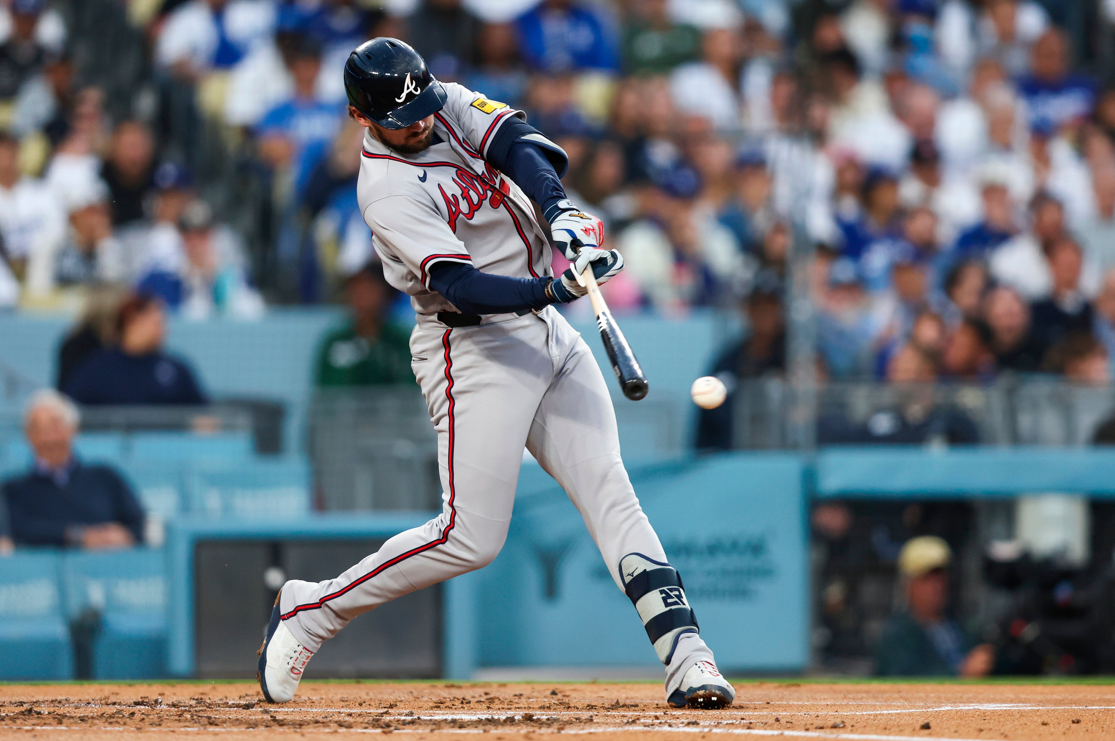 Braves Dodgers Baseball
