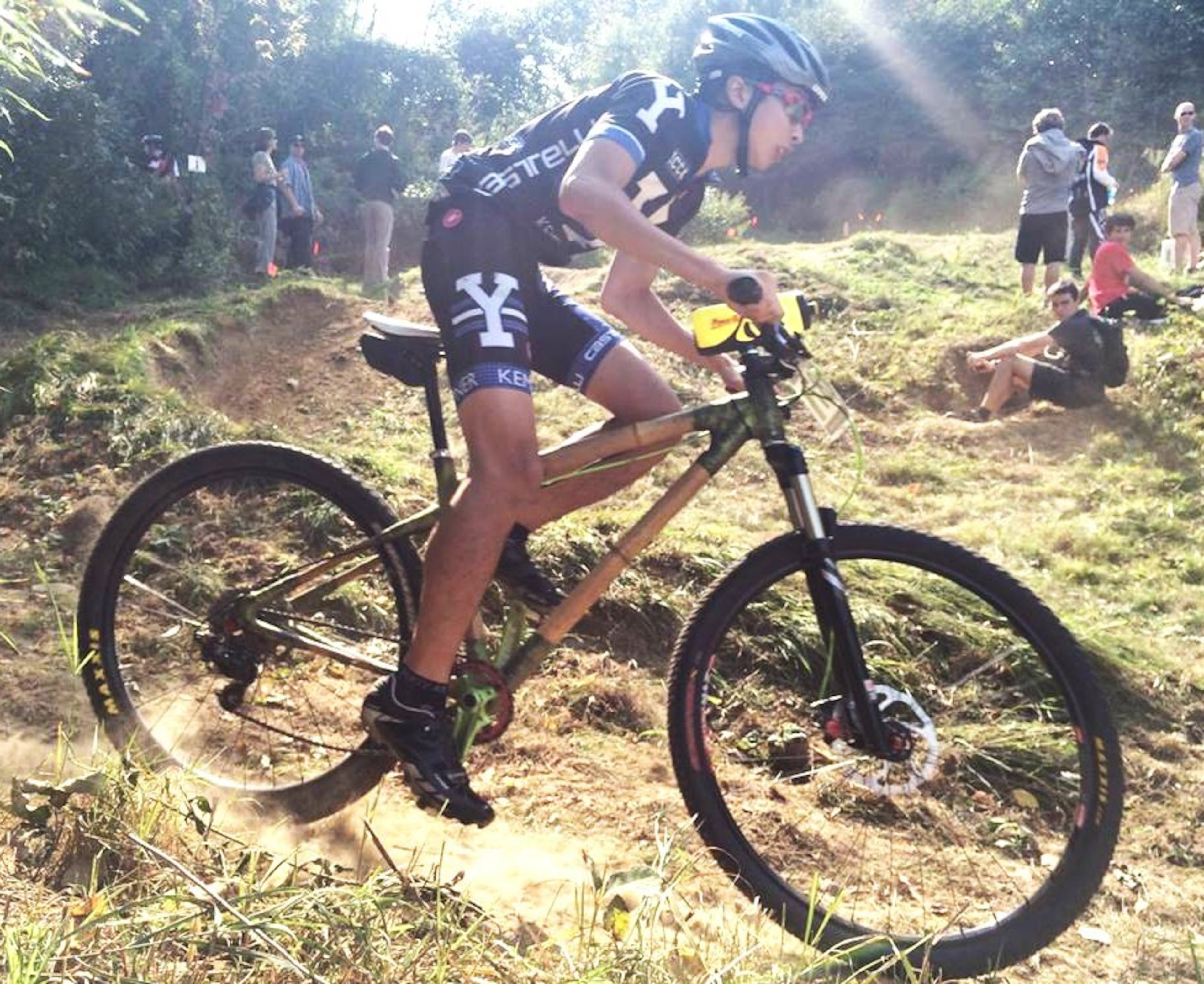 Yale University engineering and economics senior Joshua Chang was a passionate mountain biker who built a bike using bamboo, his mother, Rebecca Zhu, told The Atlanta Journal-Constitution. (Courtesy of the Chang family)
