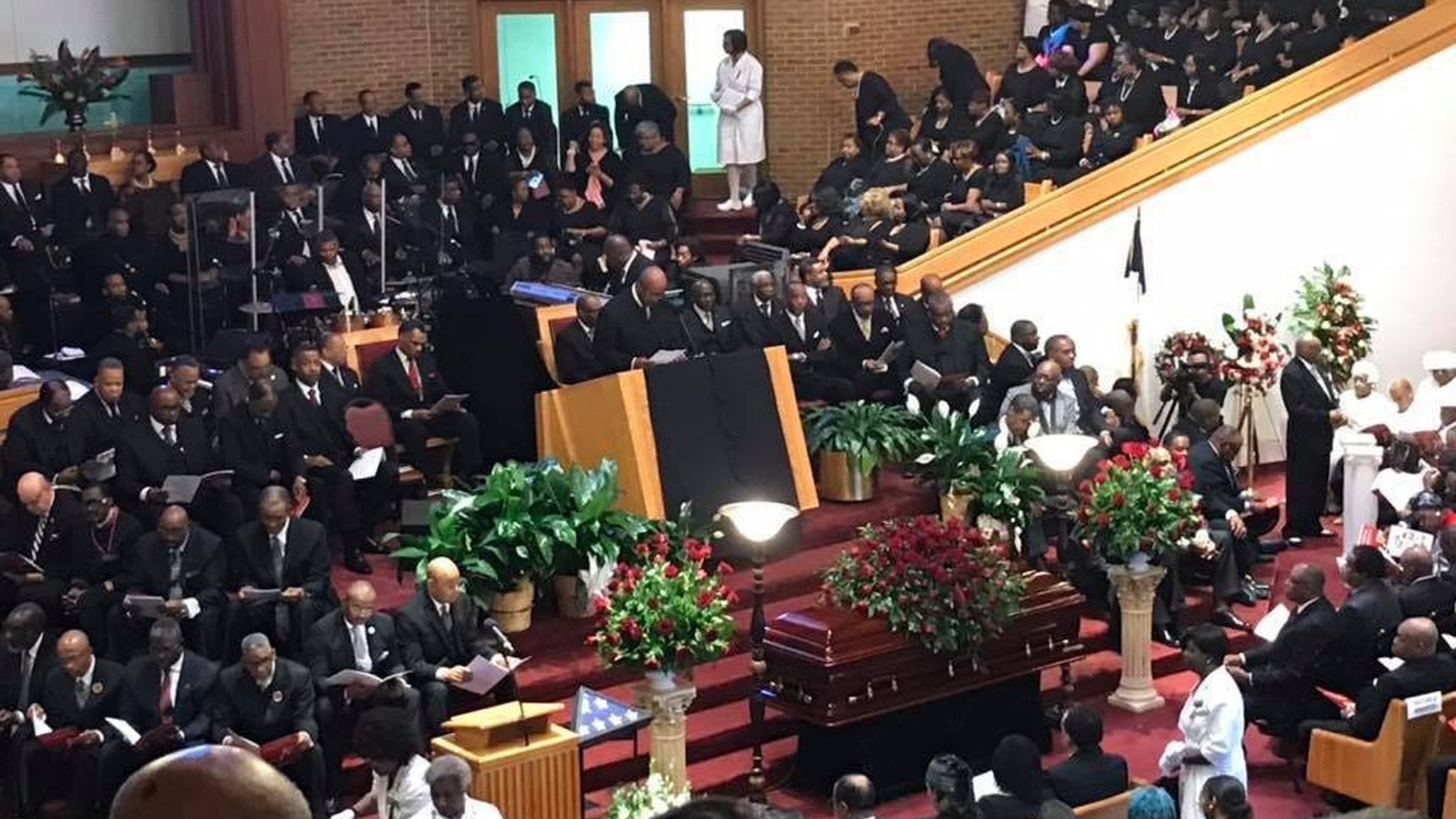 Thousands turned out Monday to celebrate the life of the Rev. Cameron Madison Alexander, pastor of Antioch Baptist Church North in Atlanta. CONTRIBUTED