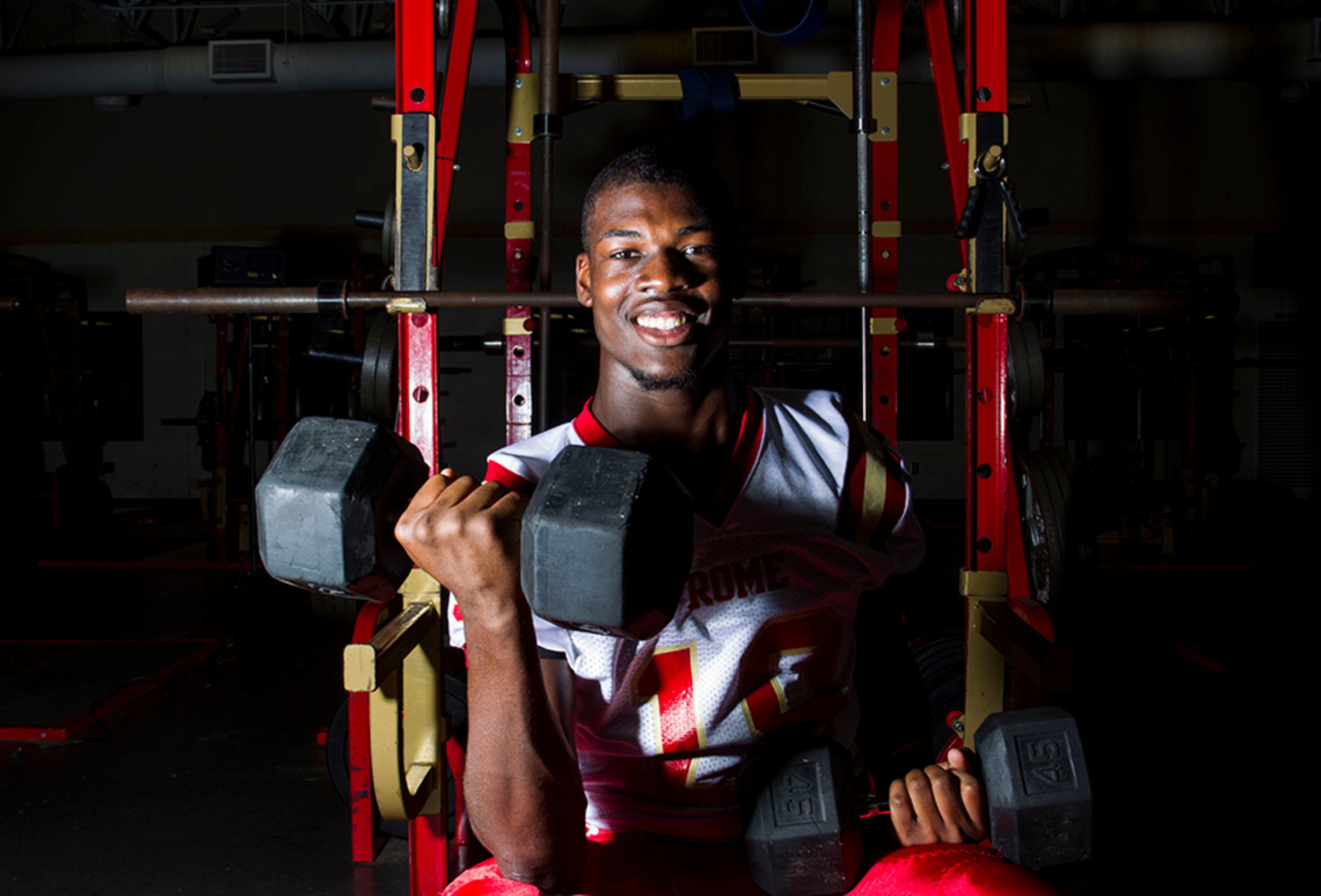 Adam Anderson, linebacker. Rome. Anderson was the Class AAAAA defensive player of the year last season.