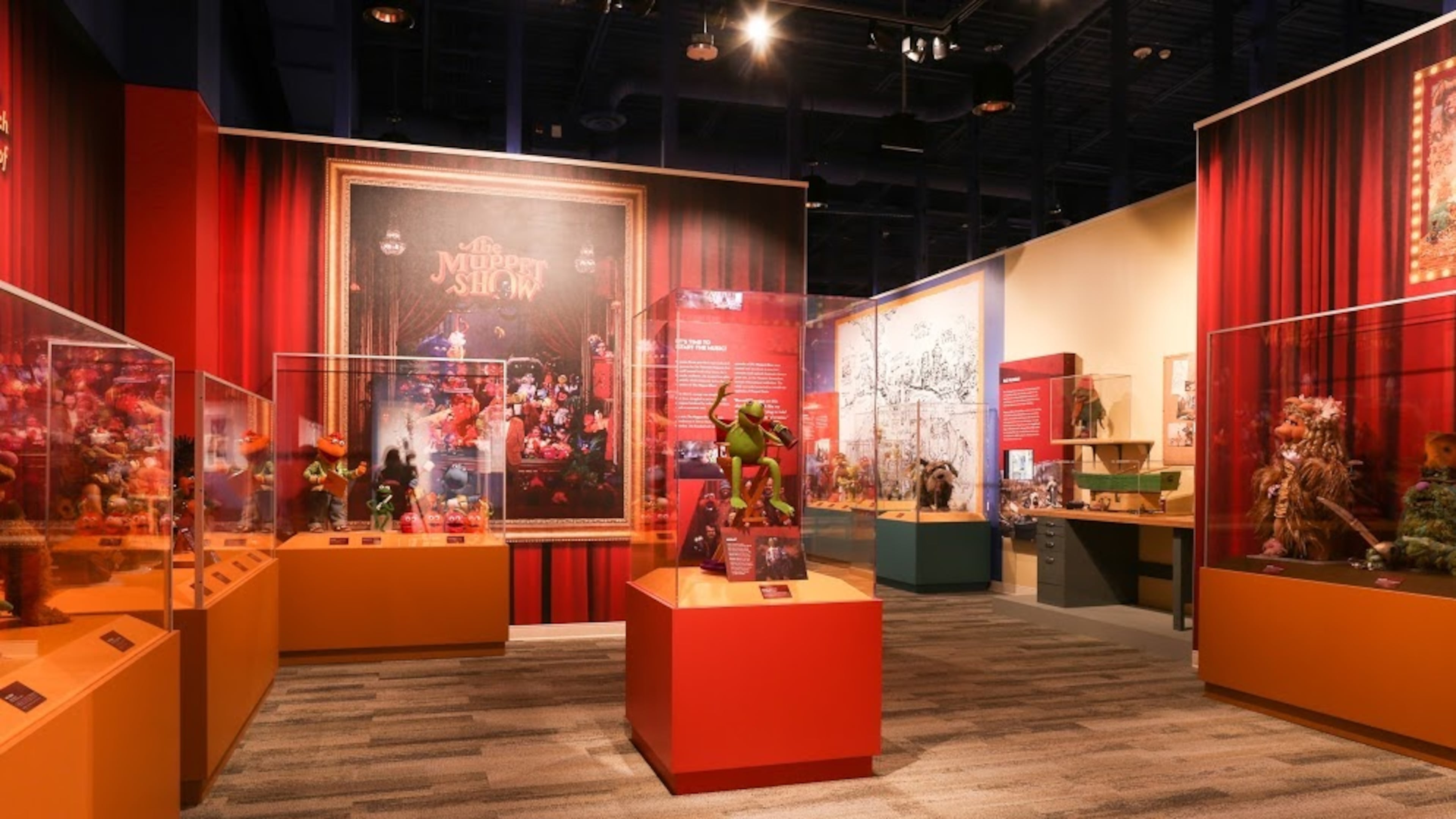 Center for Puppetry Arts' Jim Henson collection. Photo credit: Sara Hanna Photography