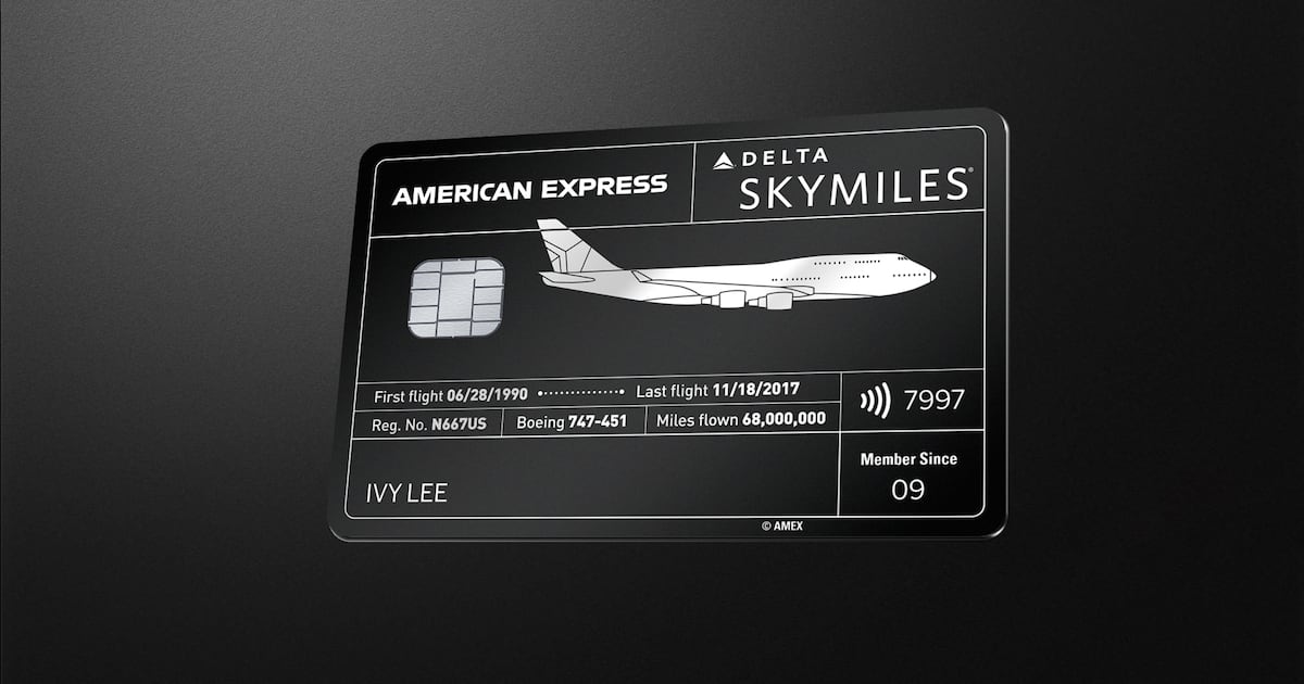 delta limited edition reserve card UNBOXING | AMEX Delta Reserve Boeing 747 Card (2022)