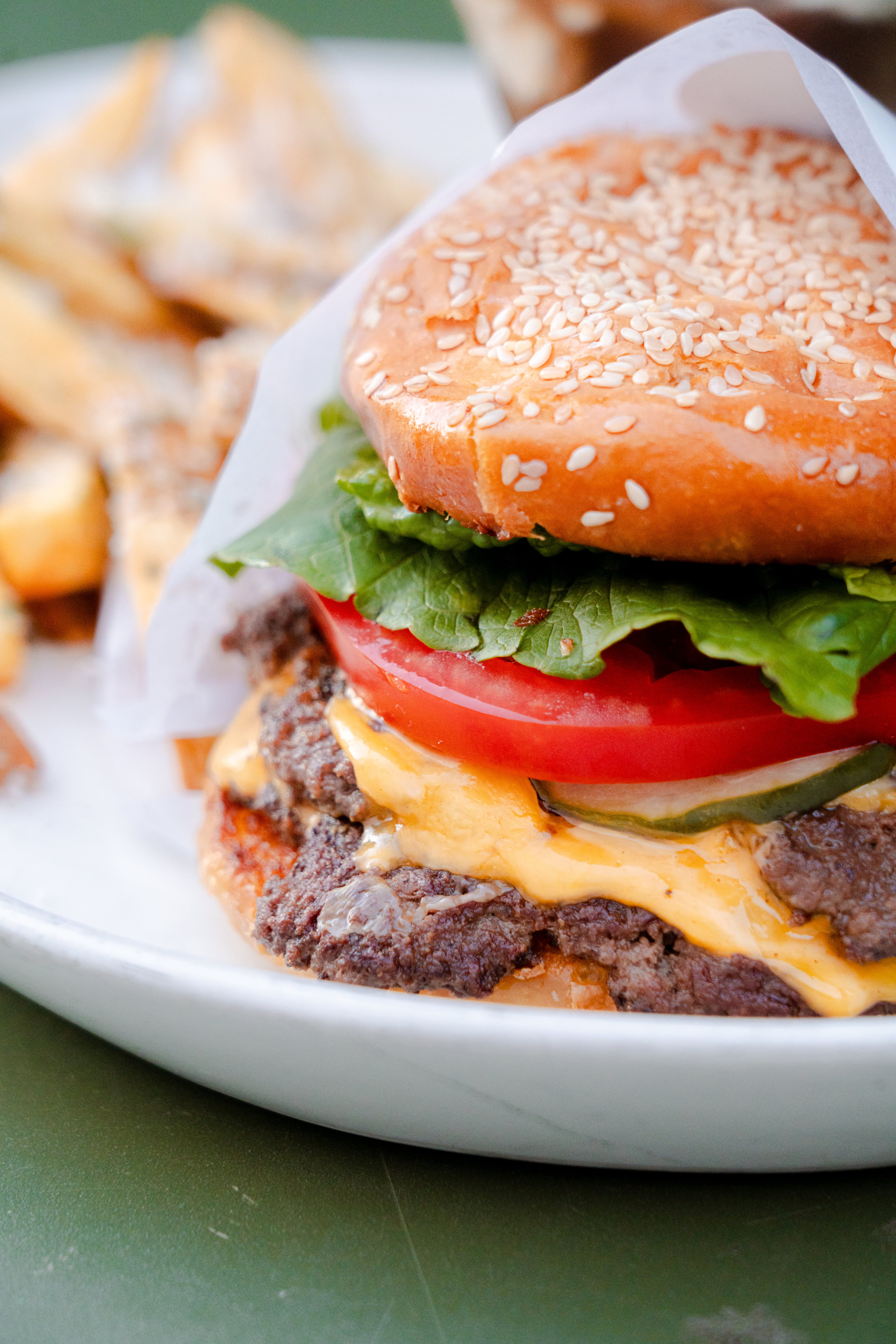 The menu at Bar Belle will rotate periodically, but guests can expect to see the A-Town Burger. (Courtesy of Southern Exposure)