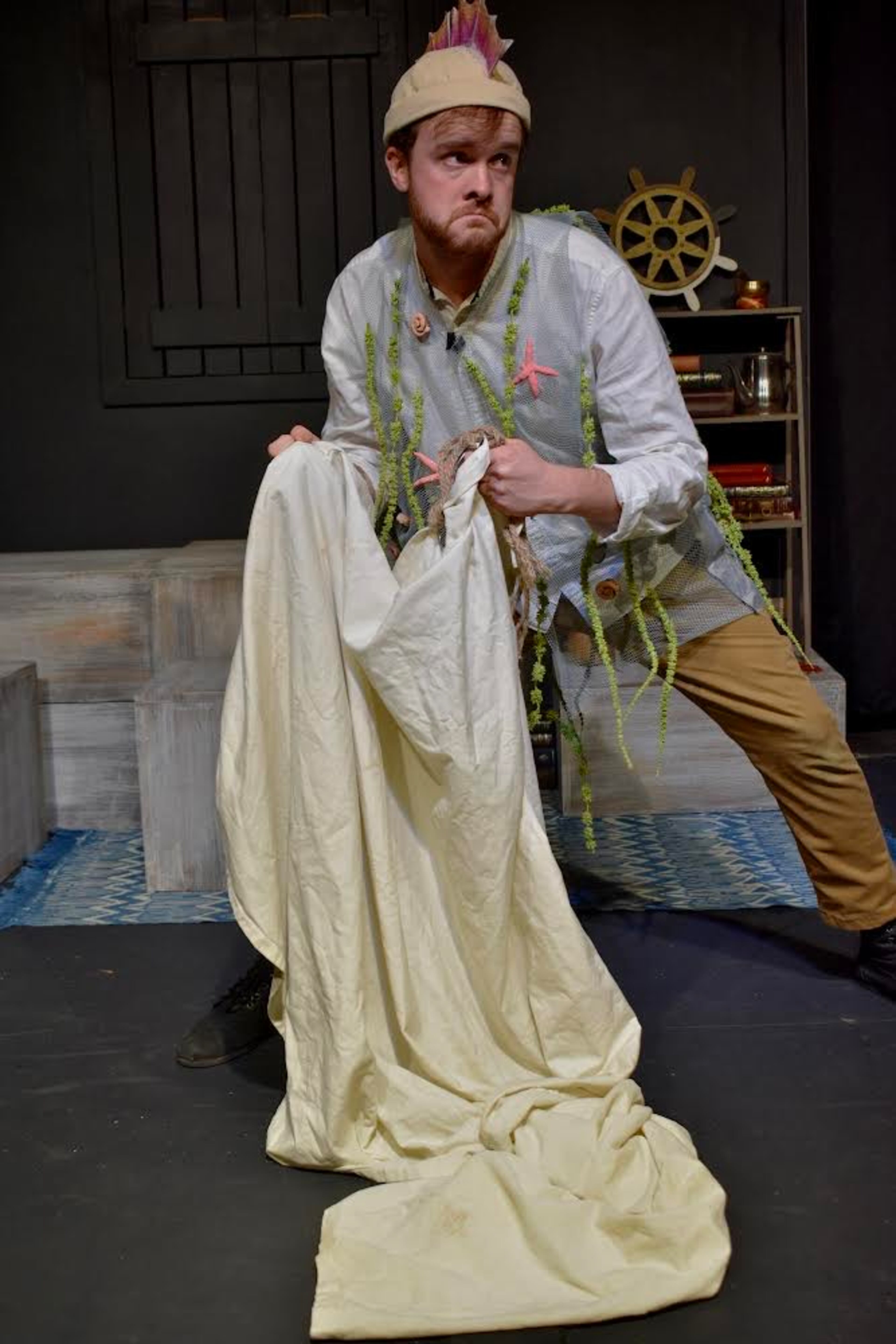 Chris Smith plays Caliban in “The Tempest.” Photo: Lyssa Hoganson