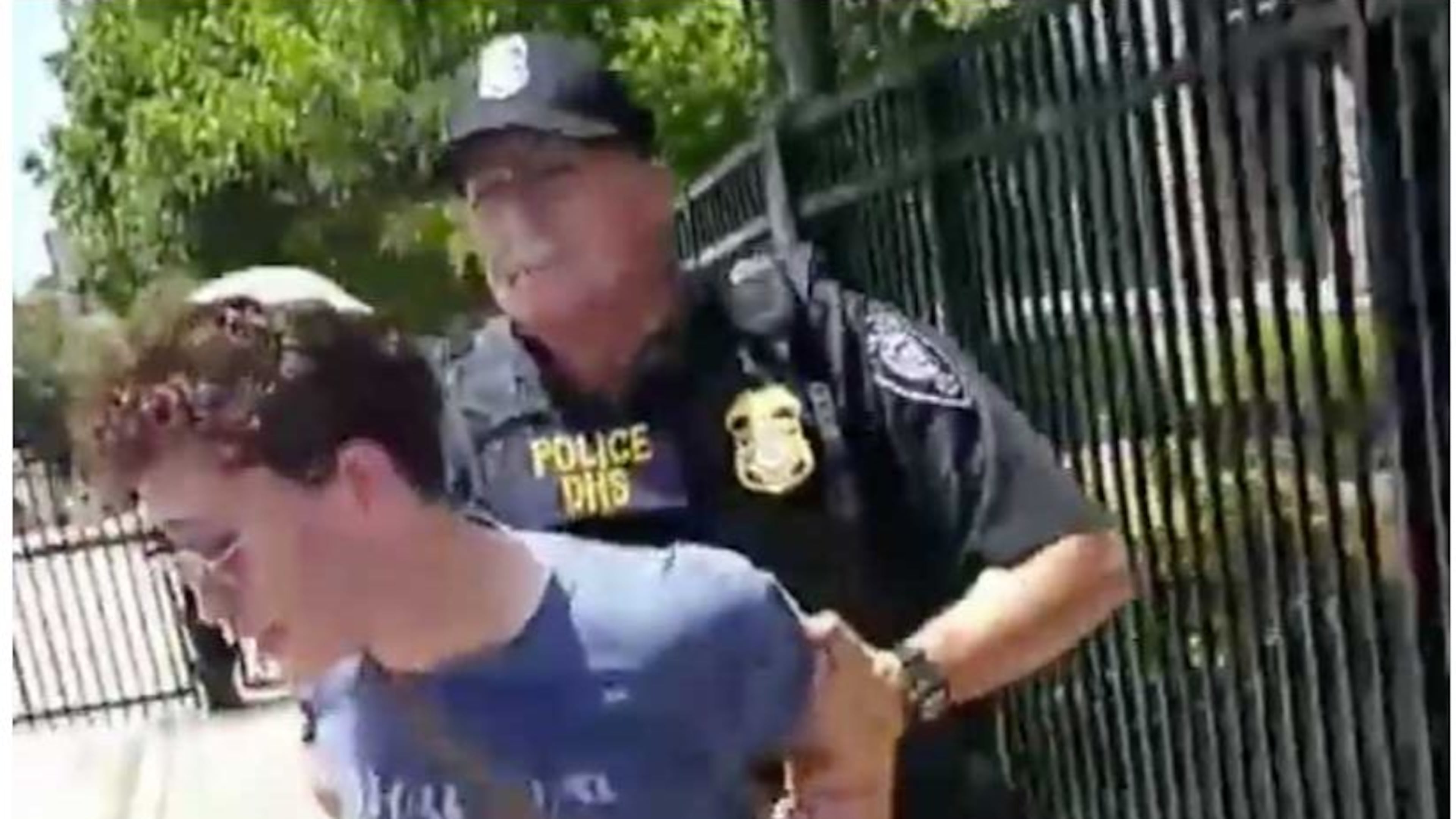 Georgia Tech grad and Rhodes Scholar Calvin Runnels was arrested and charged with disorderly conduct Monday at an Atlanta ICE field office protest, which drew more than 100 activists.