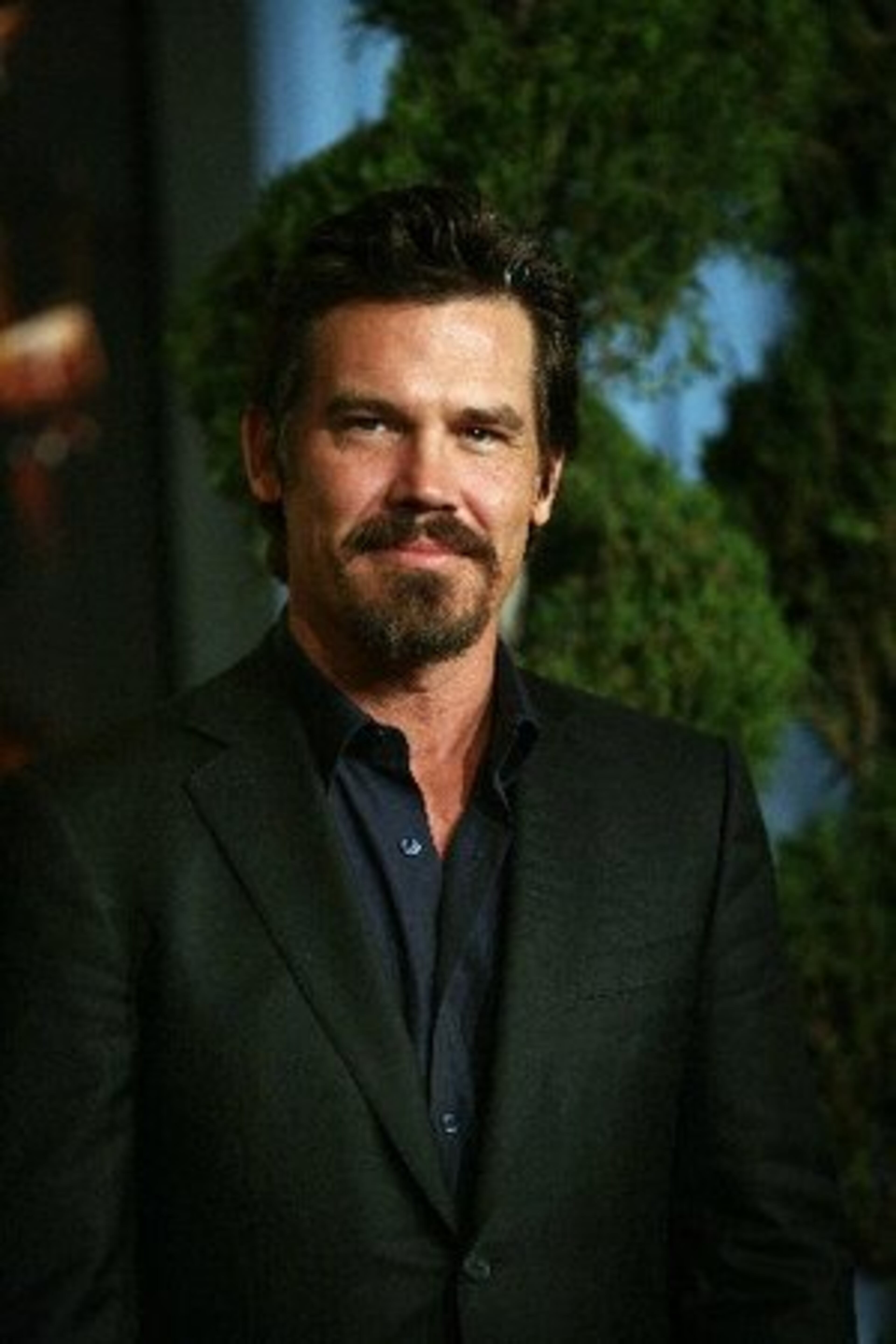 Josh Brolin was also at the luncheon. He has been nominated for best suppporting actor for his role in "Milk."