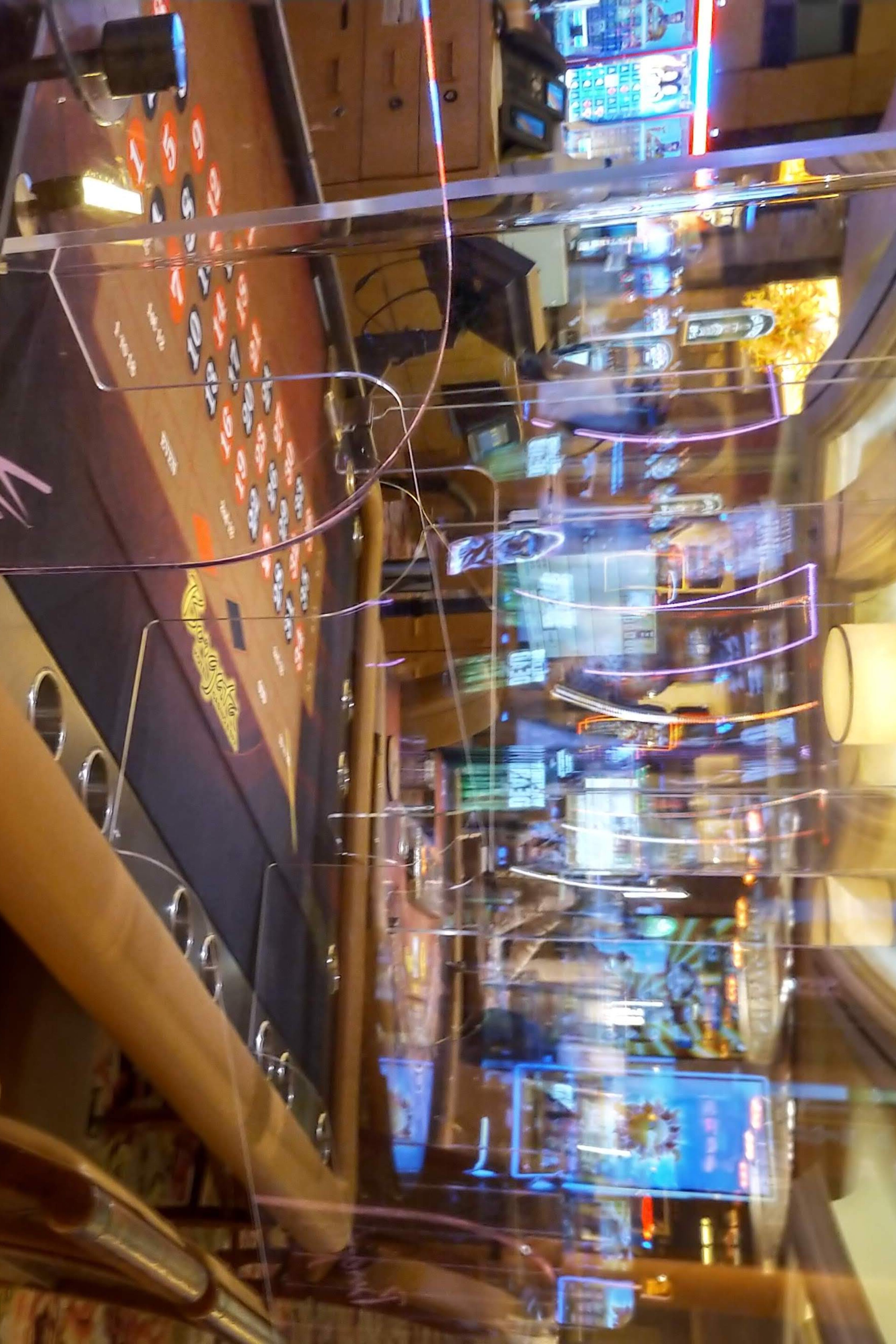 The Borgata table games are equipped with Plexiglas barriers.