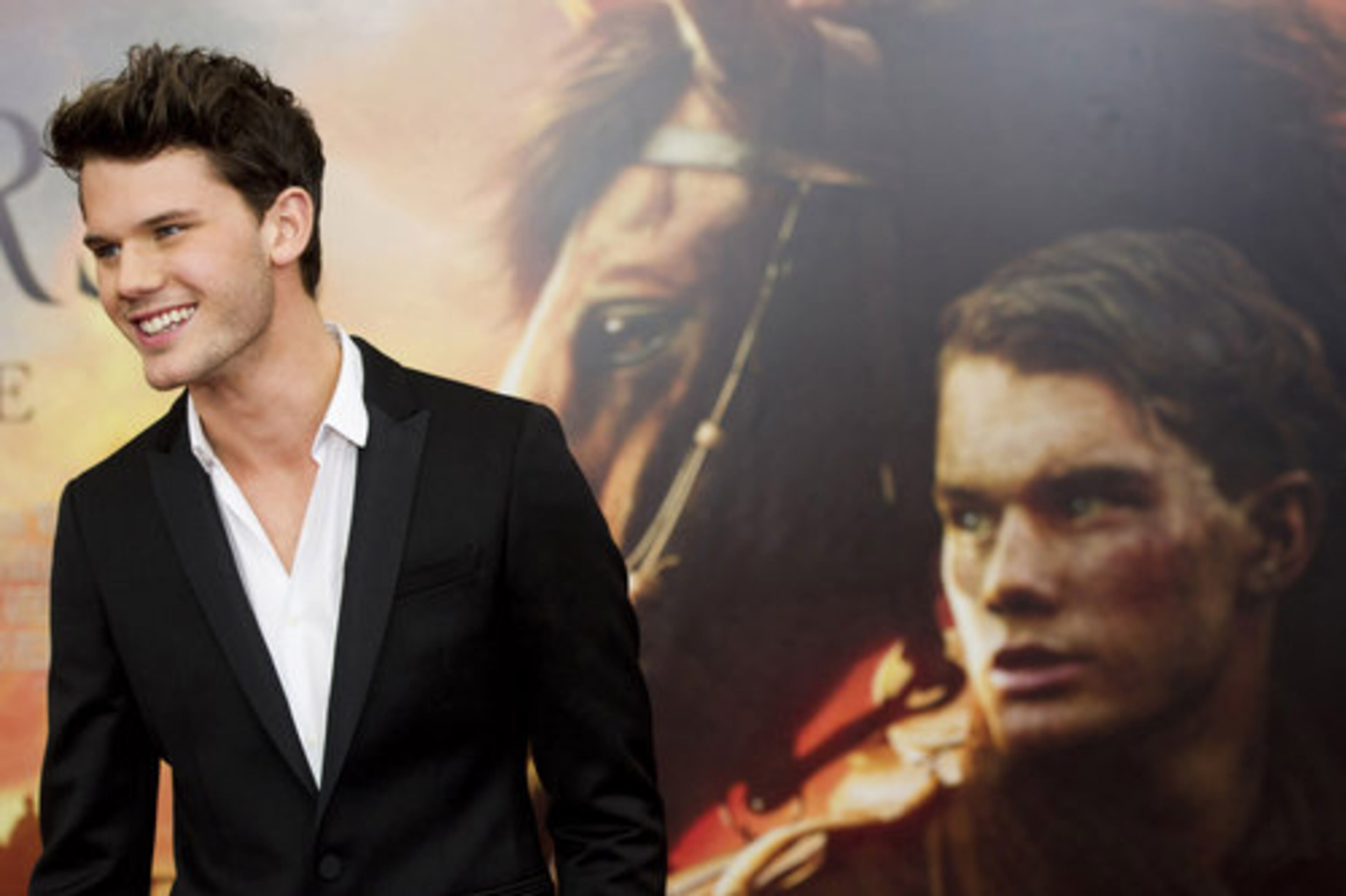 Jeremy Irvine stars in "War Horse" as a young man who's horse is sold to the cavalry and sent off to World War One. Irvine's character follows the horse to France, despite being to young to enter the military.