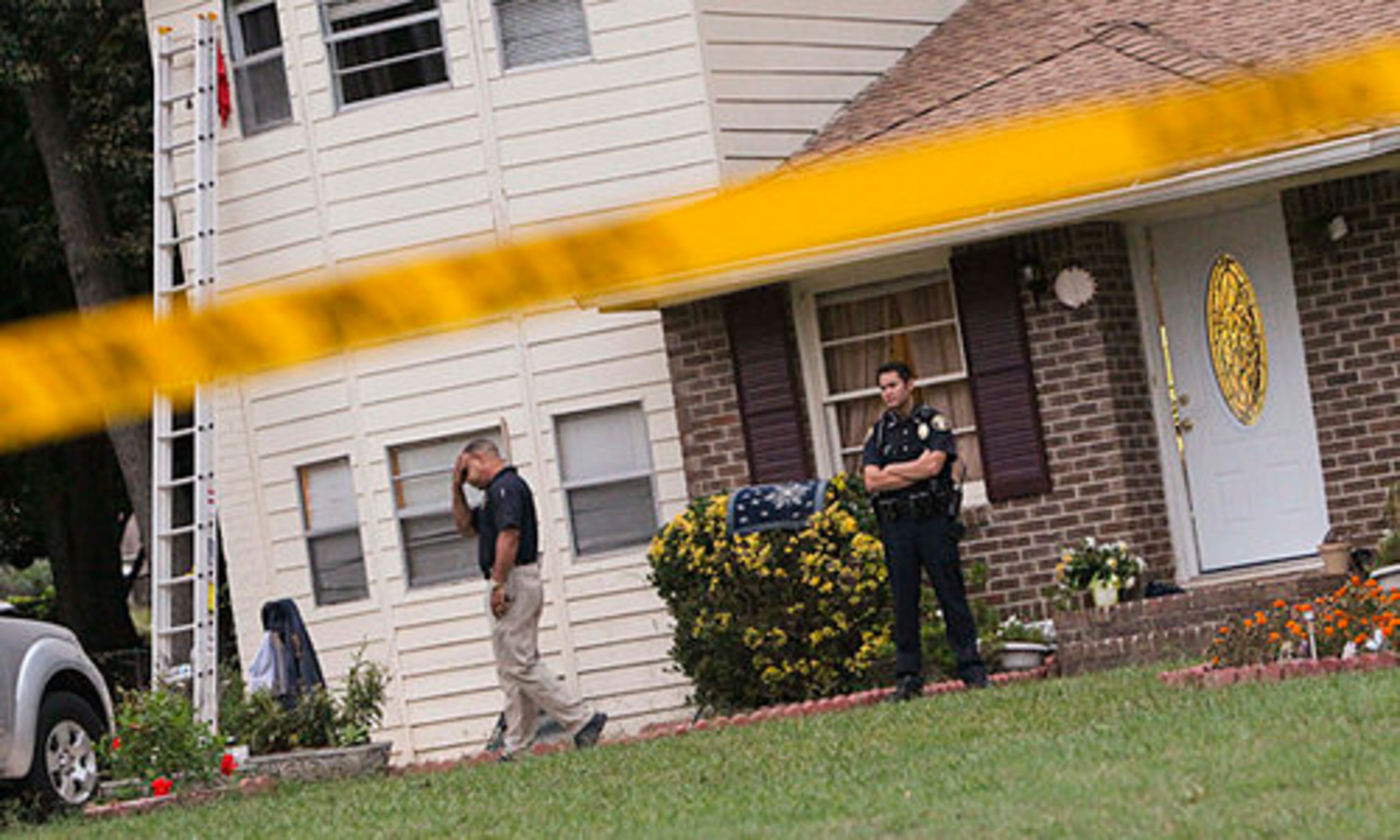 The investigation continued through most of the morning.