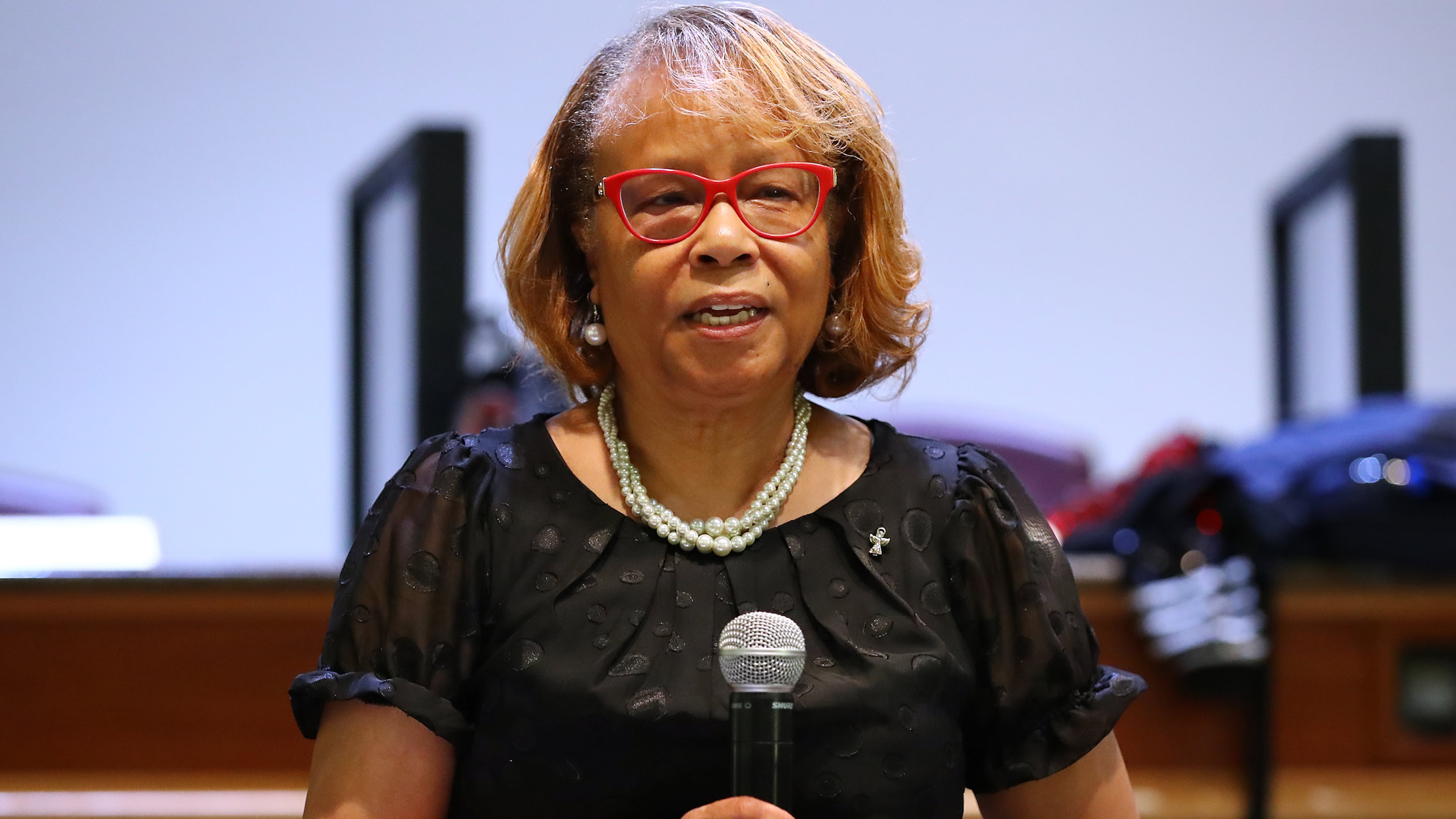 Jessie Goree was reelected chairwoman of the Clayton County Board of Education on Monday. AJC FILE PHOTO.