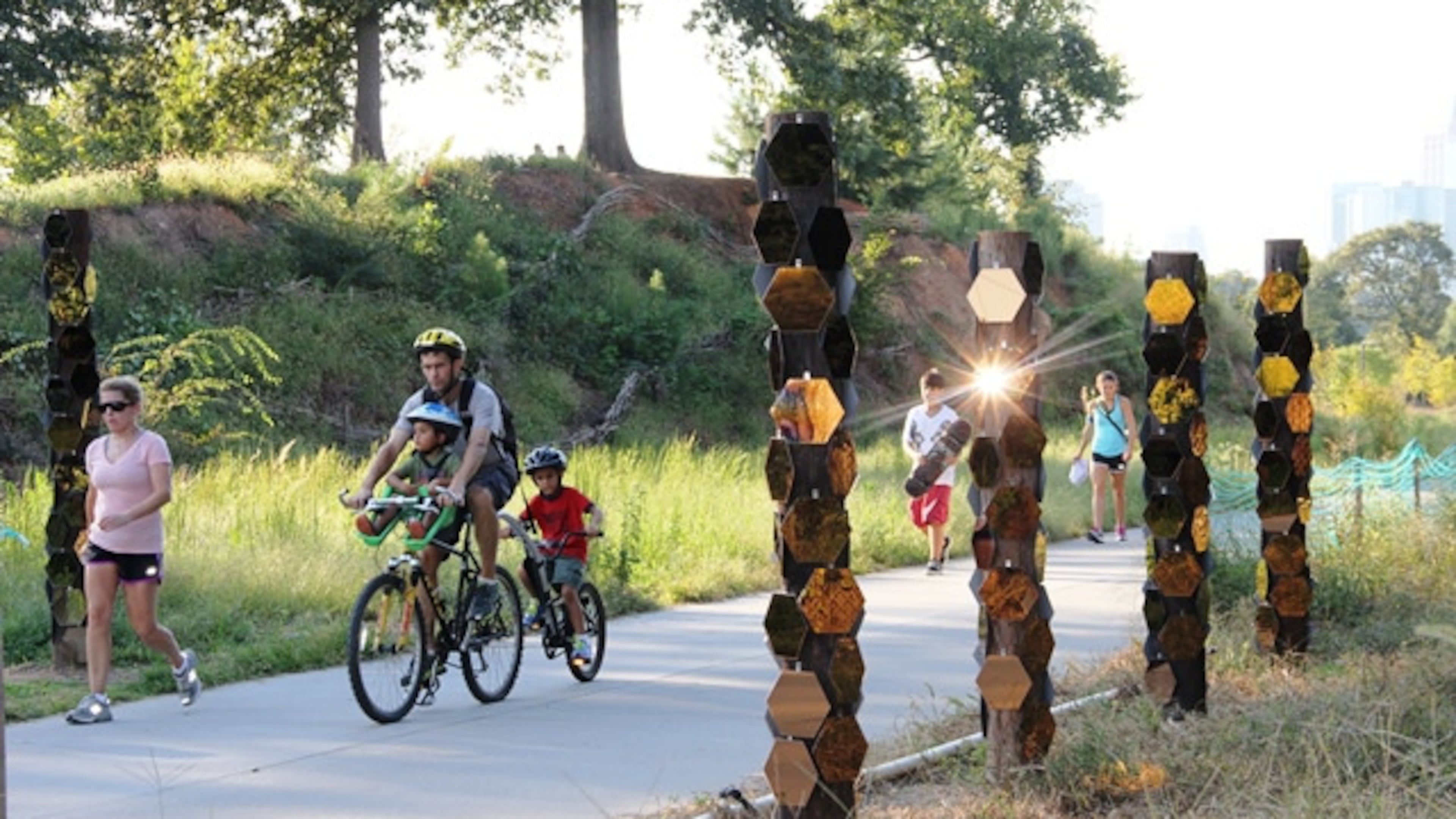 Nick Kahler's "Looking Order" from Art on the Beltline 2014.