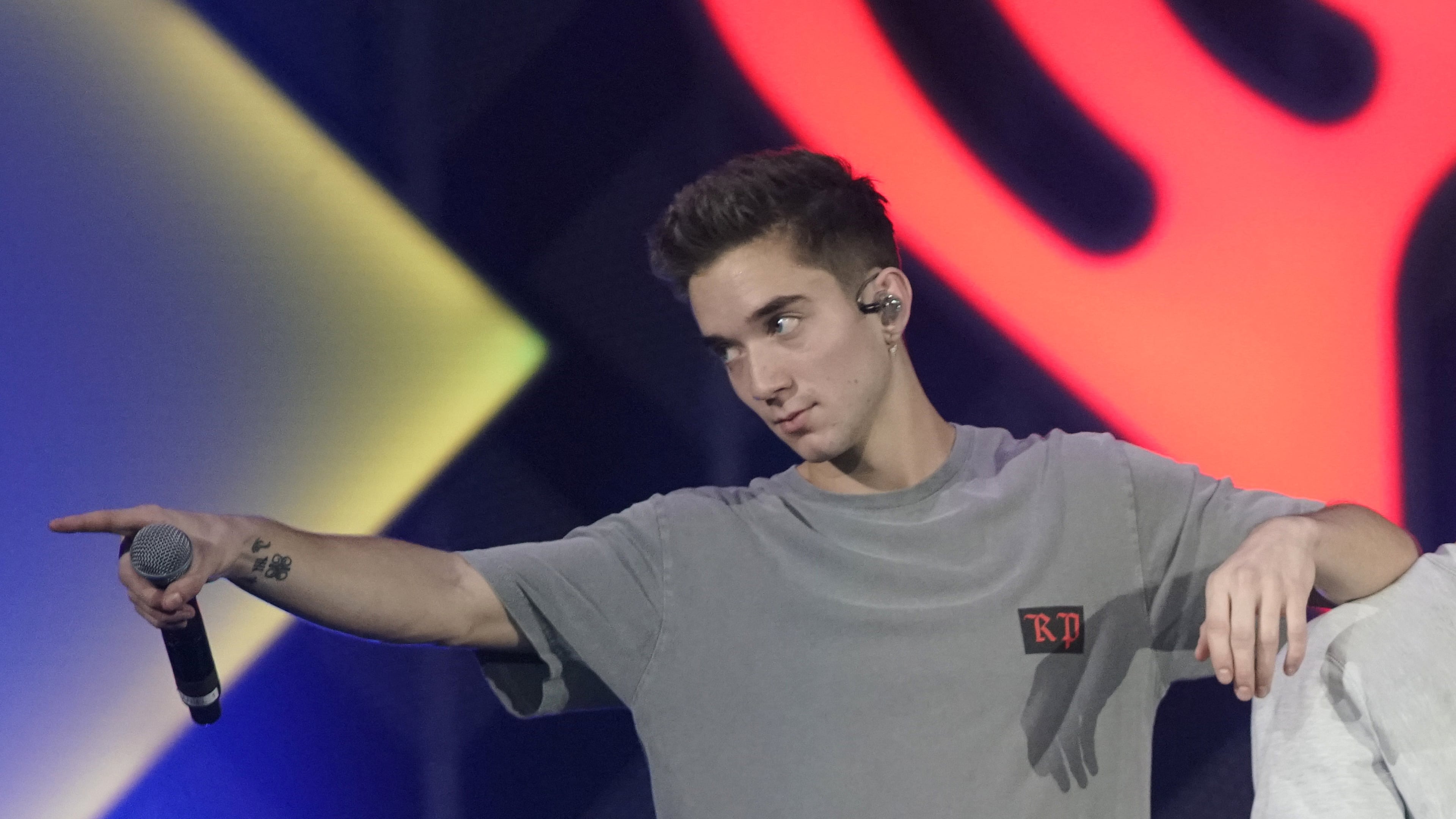 FILE - Jack Avery of Why Don't We performs during 103.5 KISS FM's Jingle Ball at the Allstate Arena on Dec. 18, 2019, in Rosemont, Ill. (Photo by Rob Grabowski/Invision/AP, File)