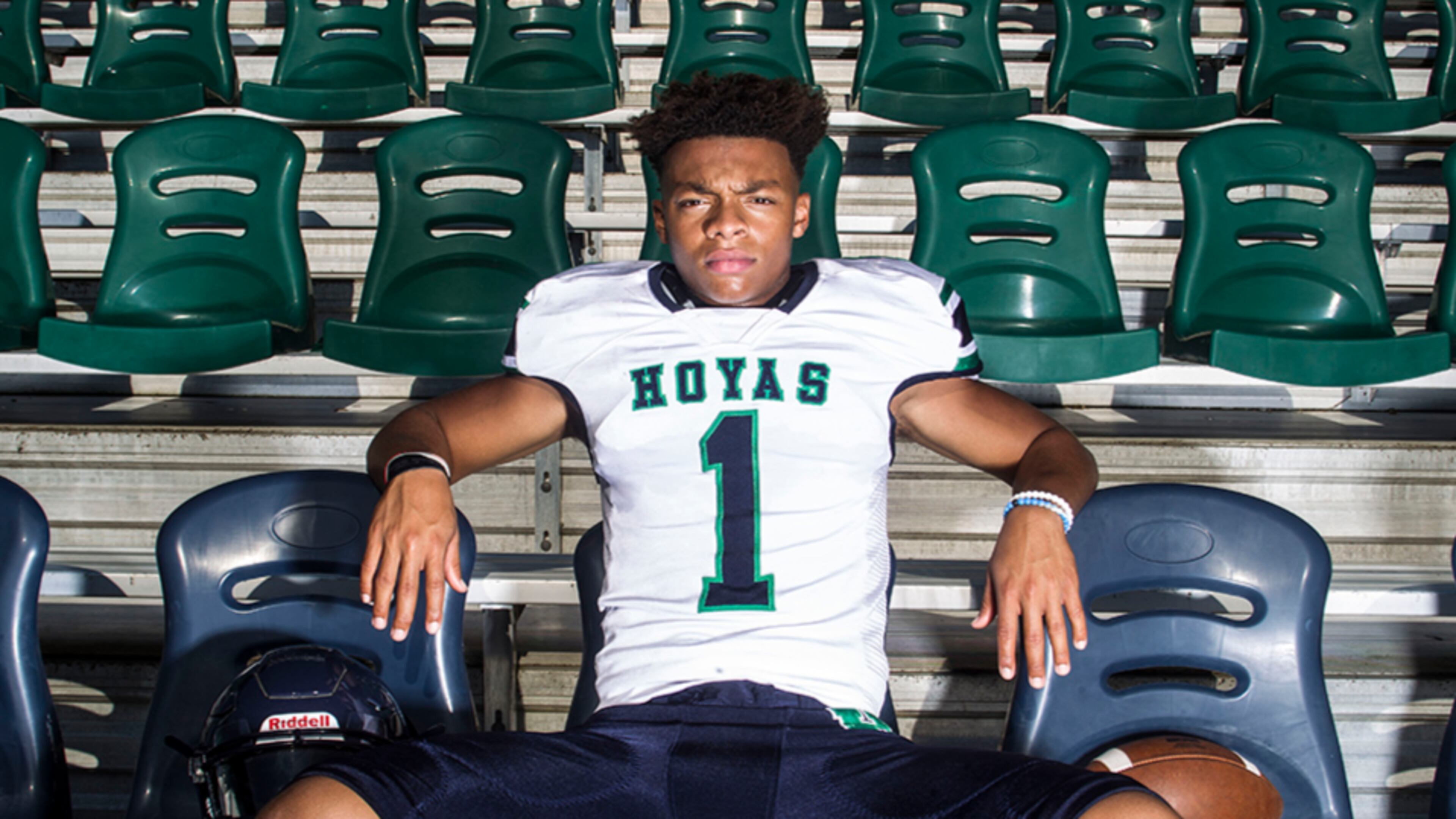 Justin Fields. quarterback, Harrison. Fields guided Harrison to its first winning season since 2008 and first 10-win season since 2002.