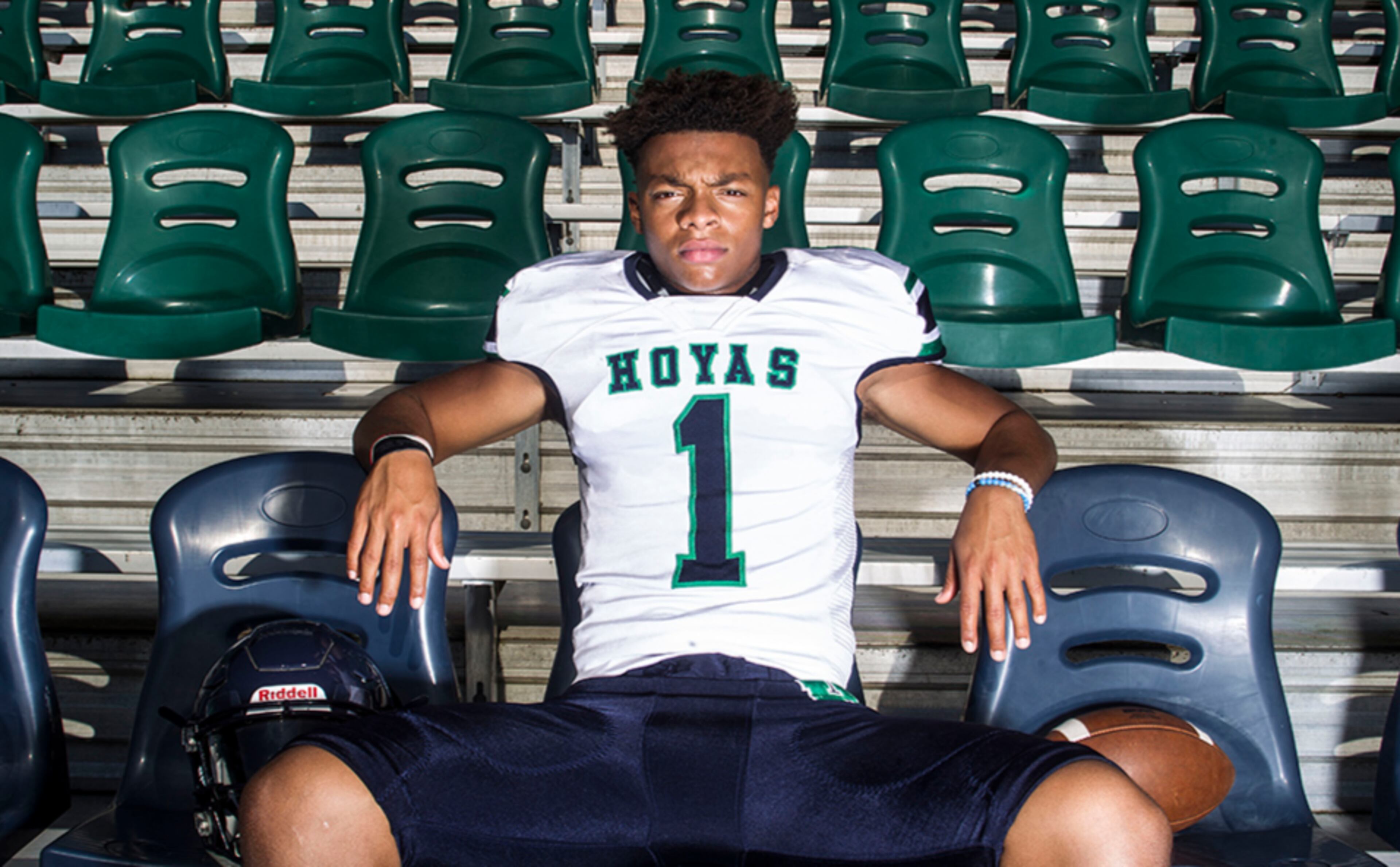 Justin Fields. quarterback, Harrison. Fields guided Harrison to its first winning season since 2008 and first 10-win season since 2002.