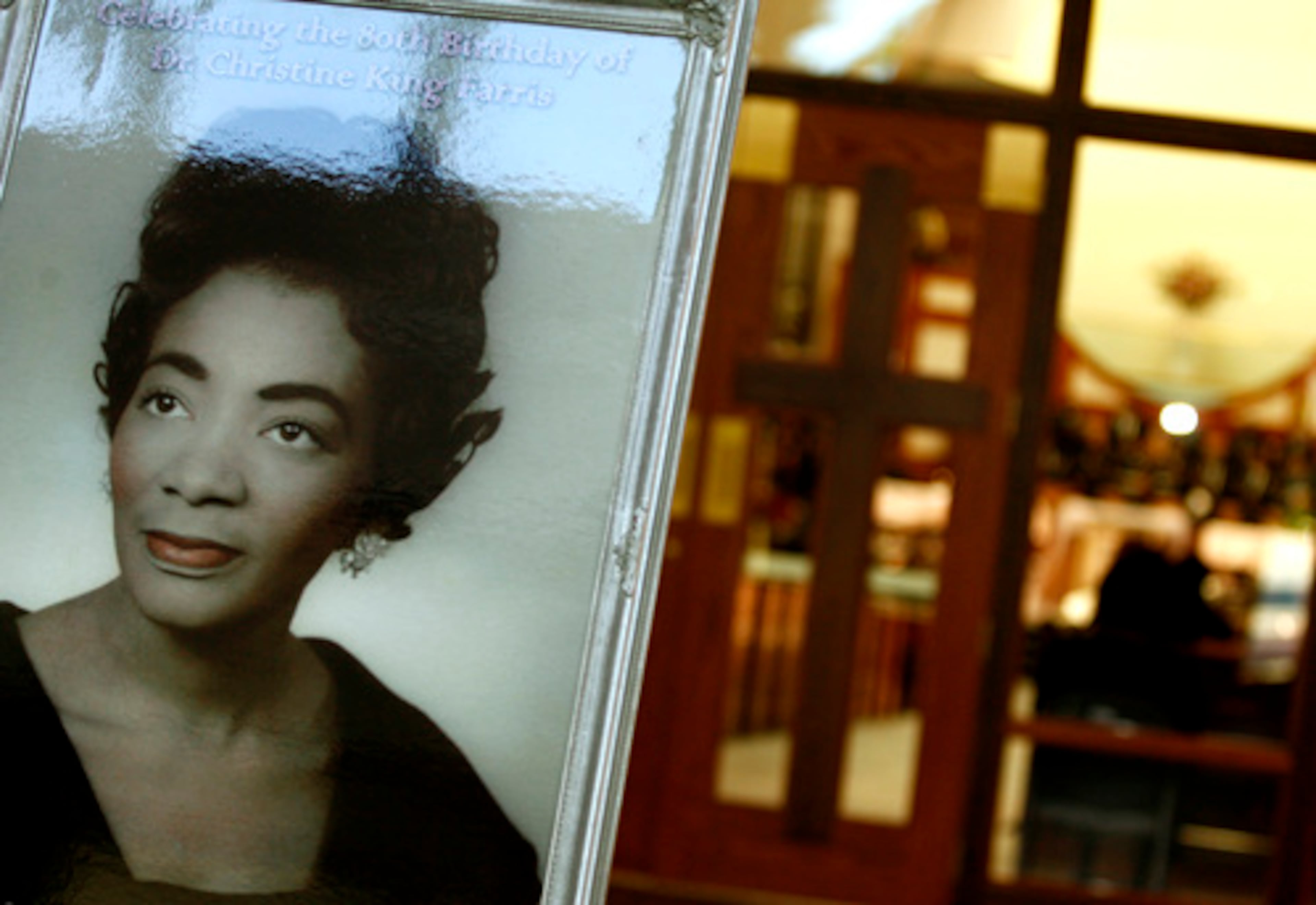 The program highlighted some of Farris' life.