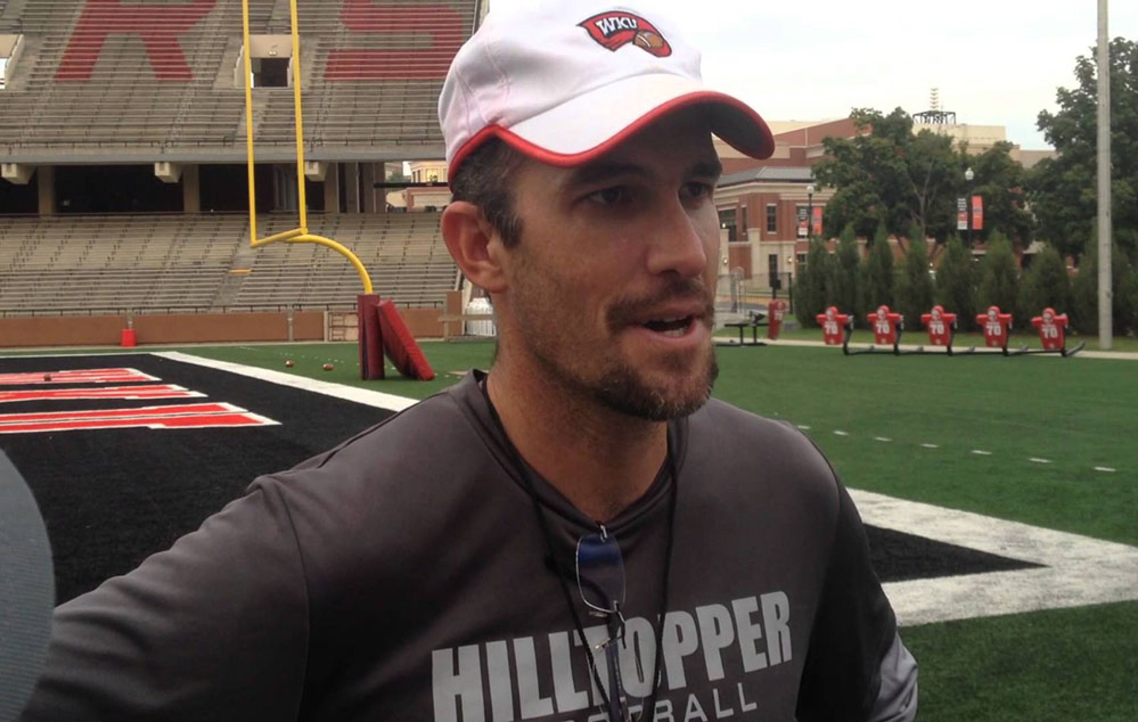 Offensive coordinator: Tyson Helton. Helton has become a popular name after Western Kentucky's offense ranked 10th nationally in just his second year with the Hilltoppers. How does Smart know Helton? Helton was at UAB as an assistant coach from 2007-12. (DawgNation)