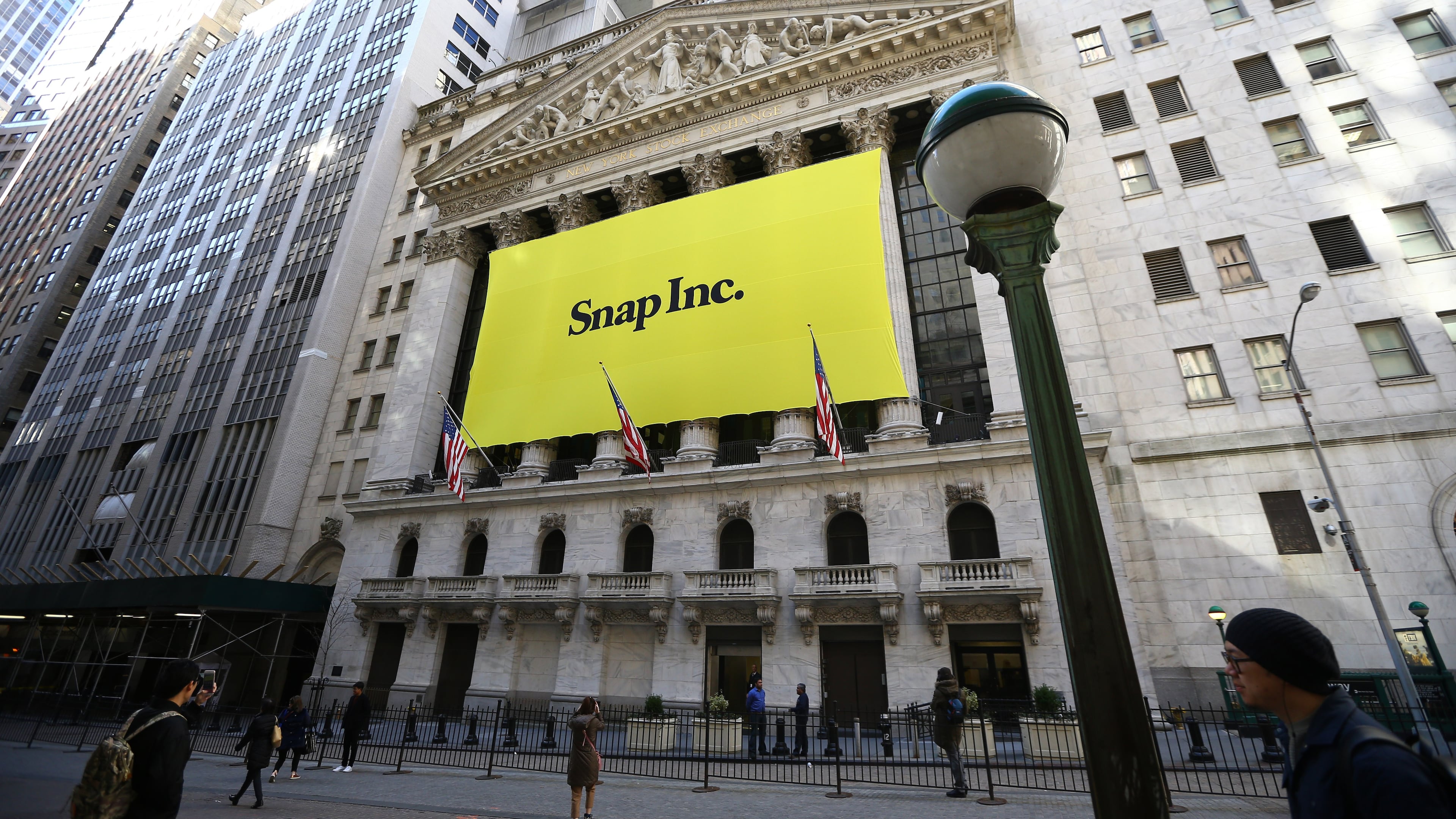 Snapchat has settled a Georgia couple's lawsuit alleging it is liable for injuries caused in 2015 by a teenage driver using its now-discontinued speed filter. A trial in the case was scheduled to start Nov. 2. (Volkan Furuncu/Anadolu Agency/Getty Images)