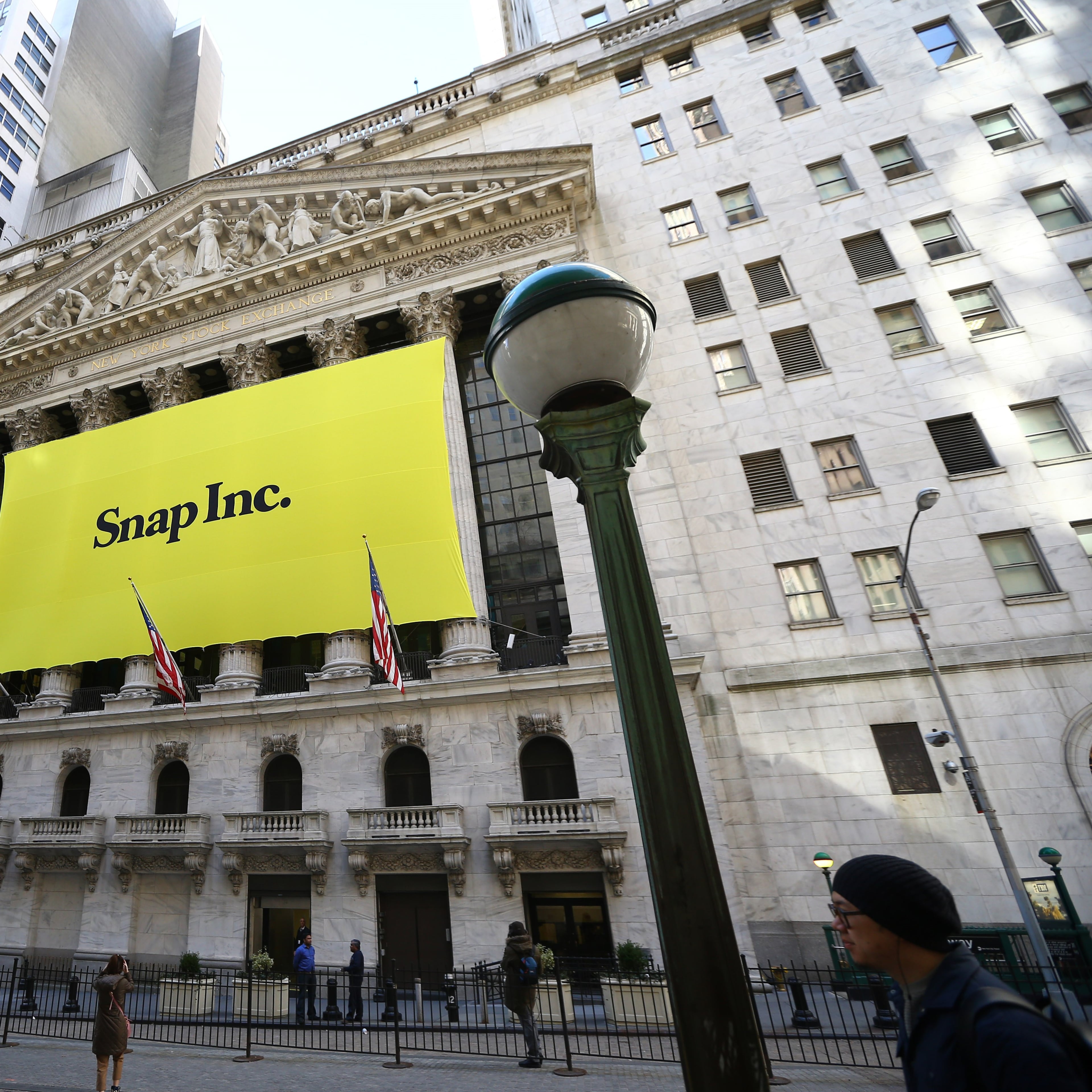 Snapchat has settled a Georgia couple's lawsuit alleging it is liable for injuries caused in 2015 by a teenage driver using its now-discontinued speed filter. A trial in the case was scheduled to start Nov. 2. (Volkan Furuncu/Anadolu Agency/Getty Images)