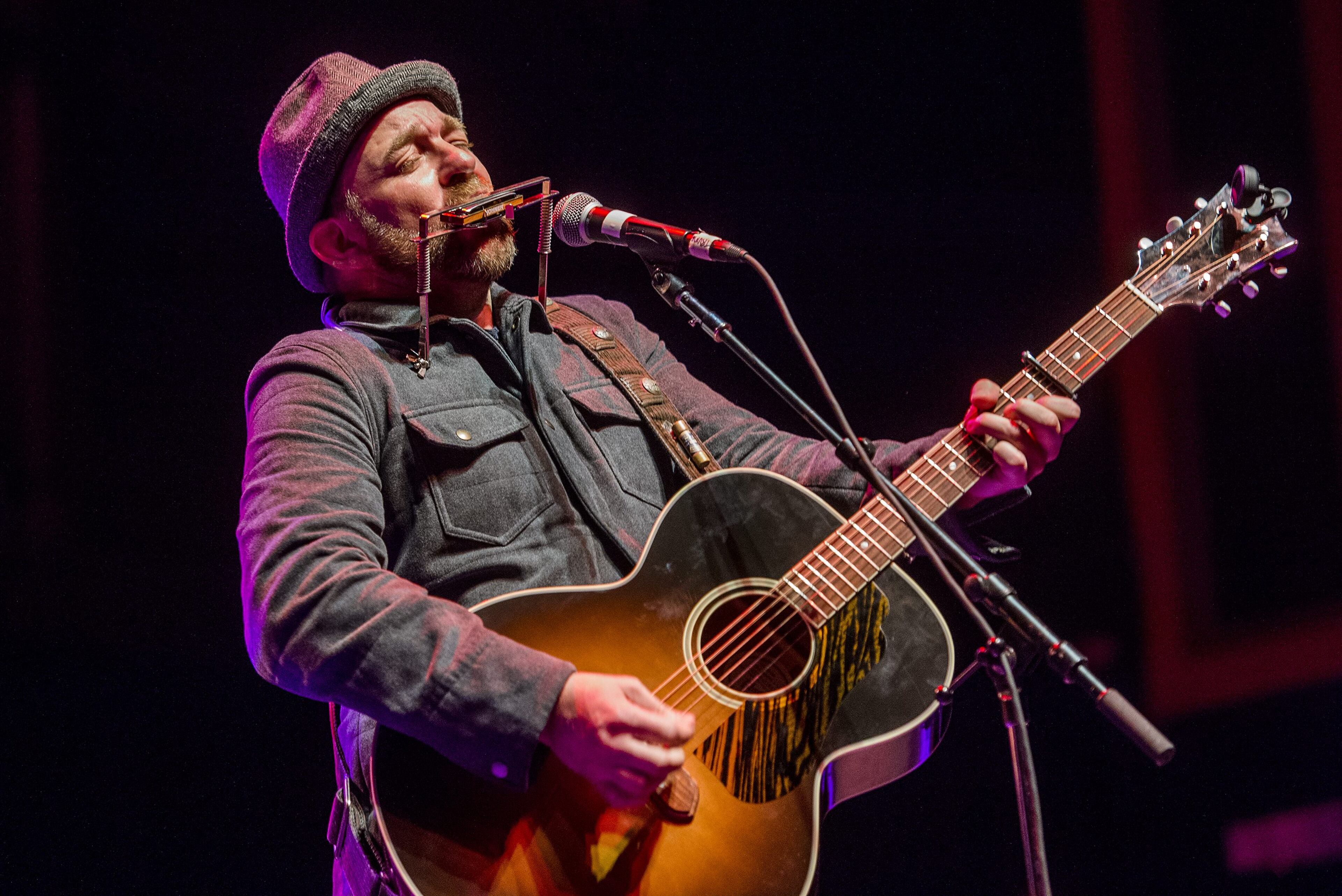January 9, 2016 Atlanta - Kristian Bush performs on stage during a tribute to the late Alex Cooley at the Tabernacle in Atlanta on Saturday, January 9, 2016. The Indigo Girls, Kristian Bush, Blackberry Smoke and Drivin' N Cryin' all performed during the evening. JONATHAN PHILLIPS / SPECIAL