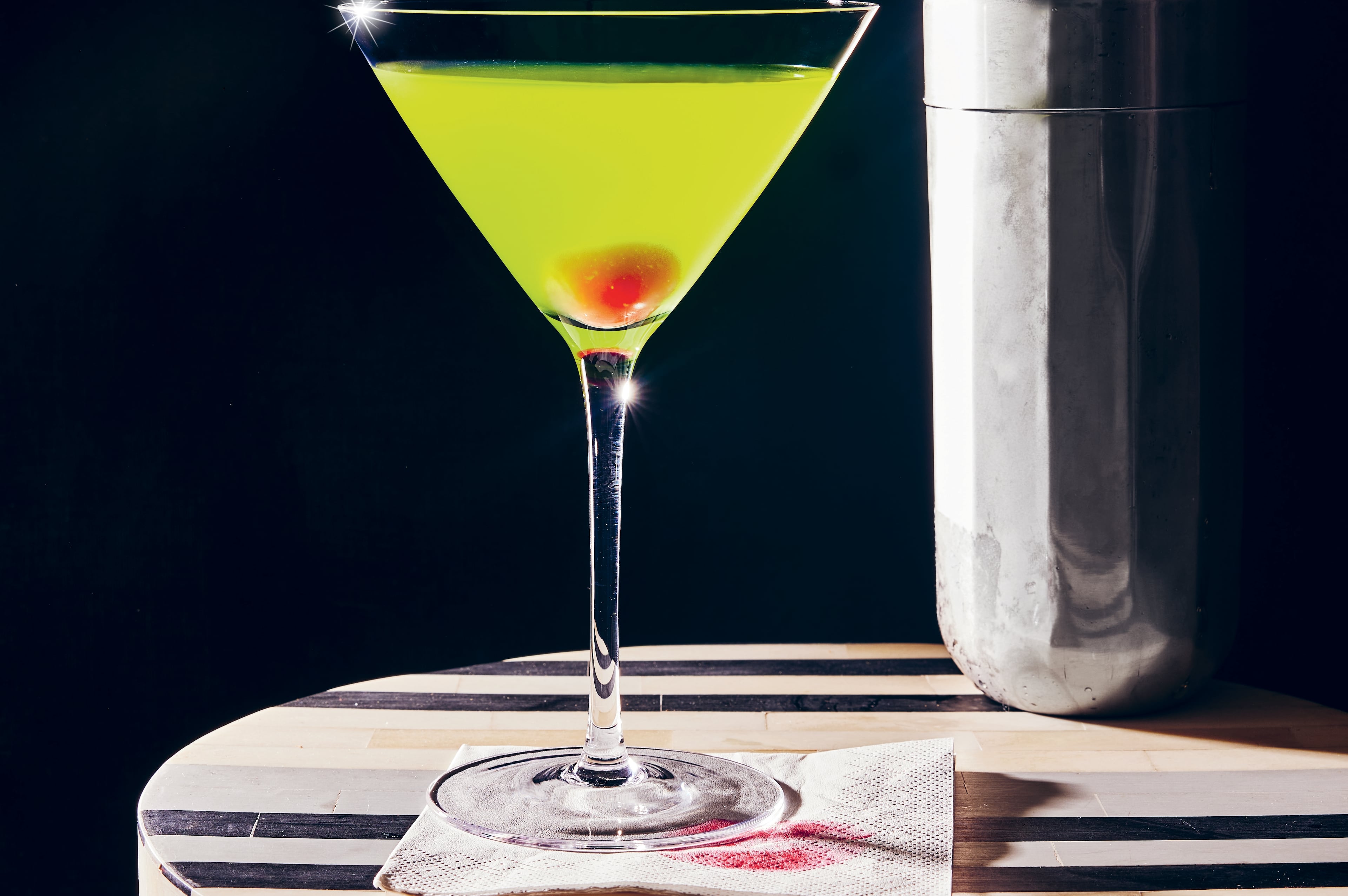 This recipe for Apple Martini appears in “Good Spirits: The Joy of Cocktails and the Stories Behind Them,” by Tiffanie Barriere. (Voracious, $36) (Photograph copyright © 2026 by Caitlin Bensel)