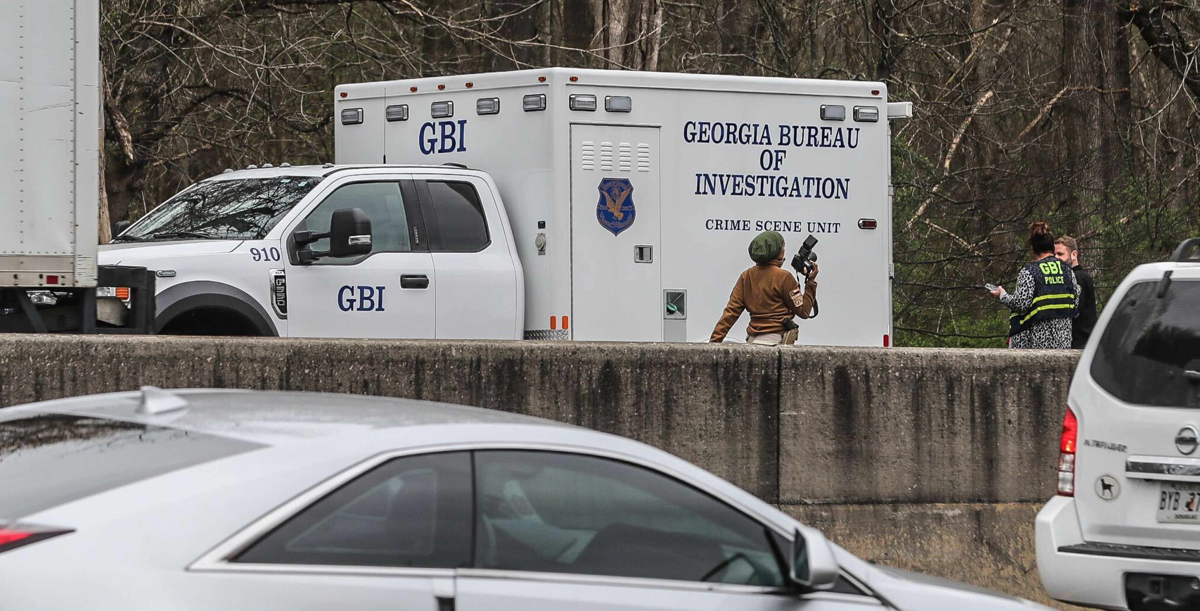 The GBI is investigating an officer-involved shooting on I-20 in DeKalb County Thursday morning.